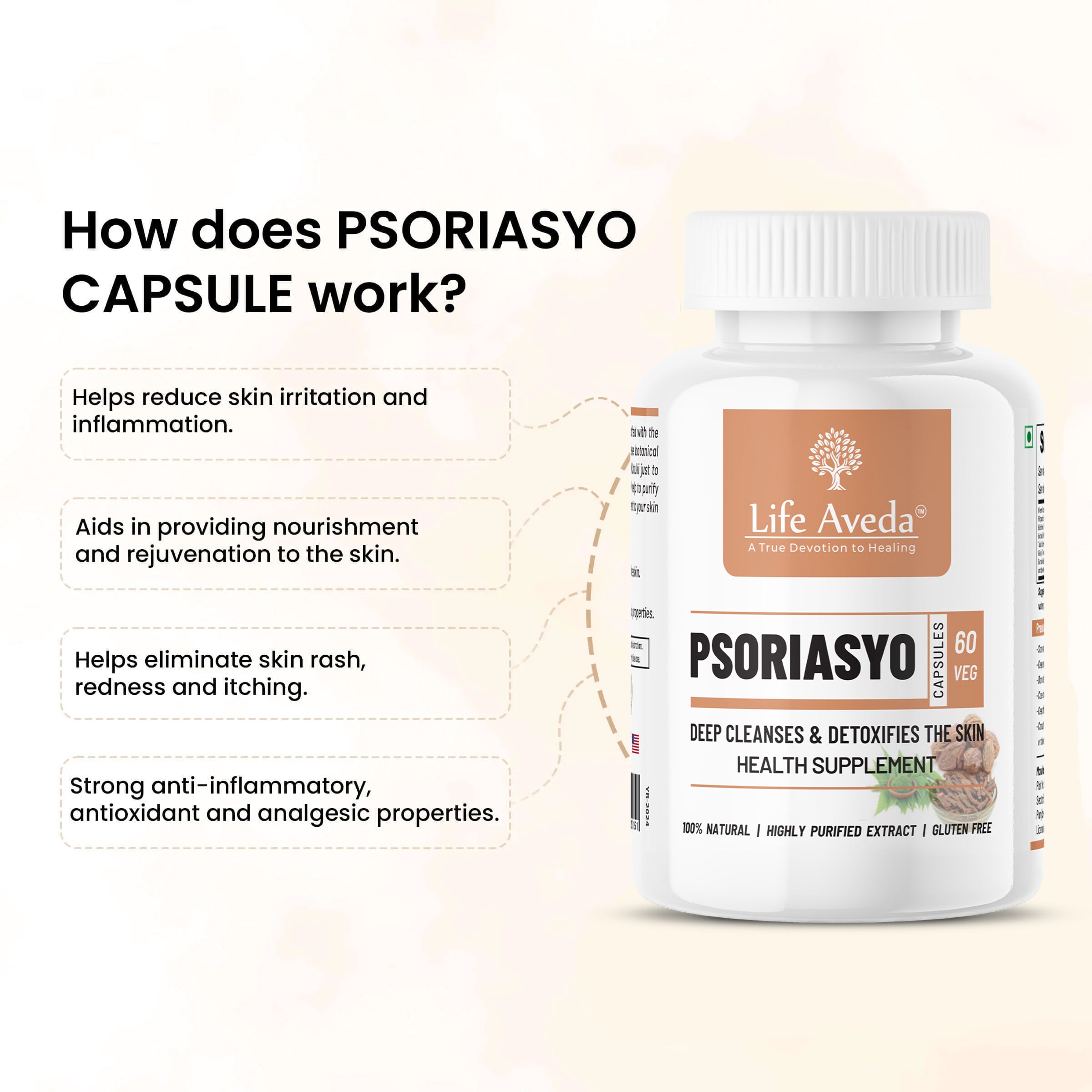 Psoriasyo Capsules – Ayurvedic Solution for Skin Balance