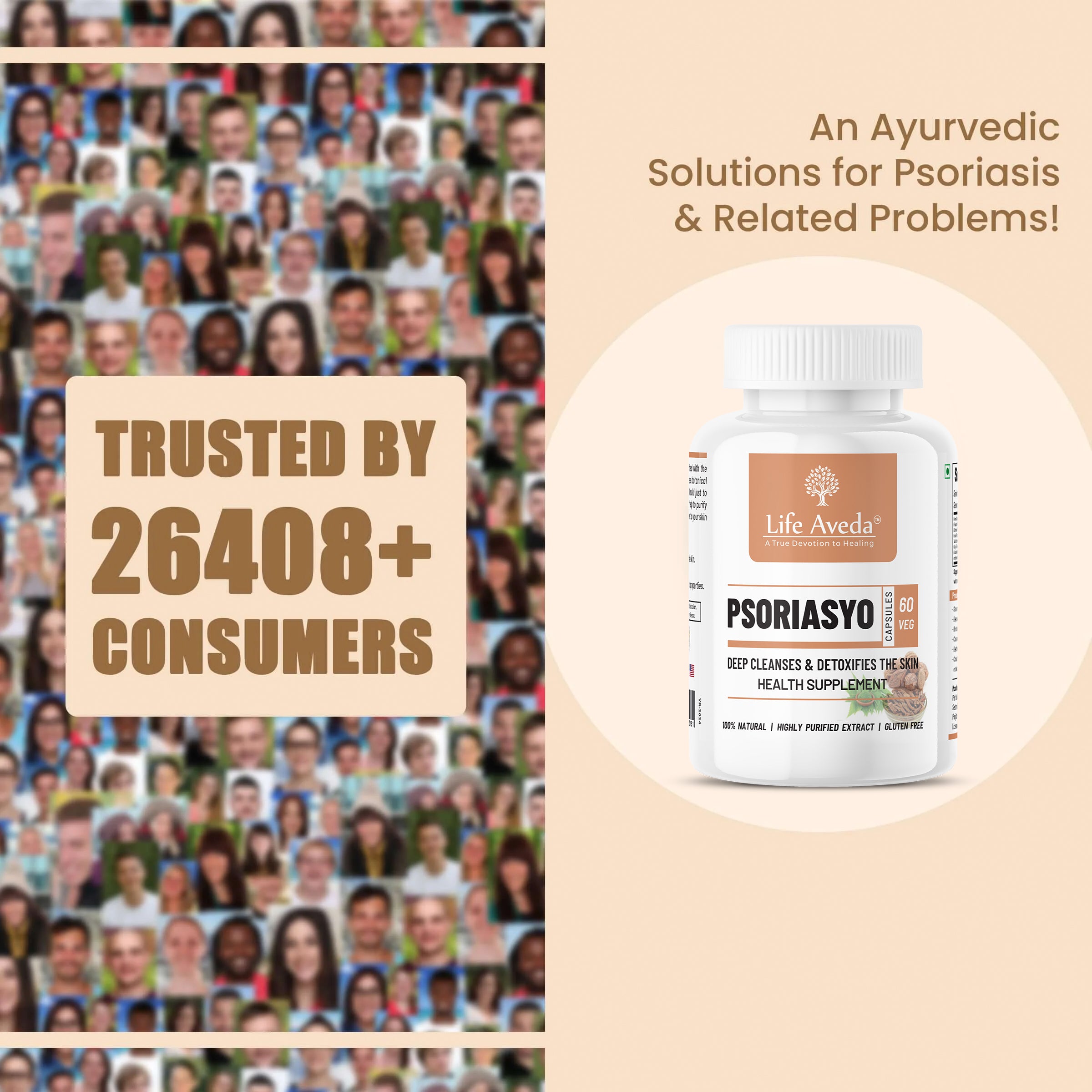 Psoriasyo Capsules – Ayurvedic Solution for Skin Balance