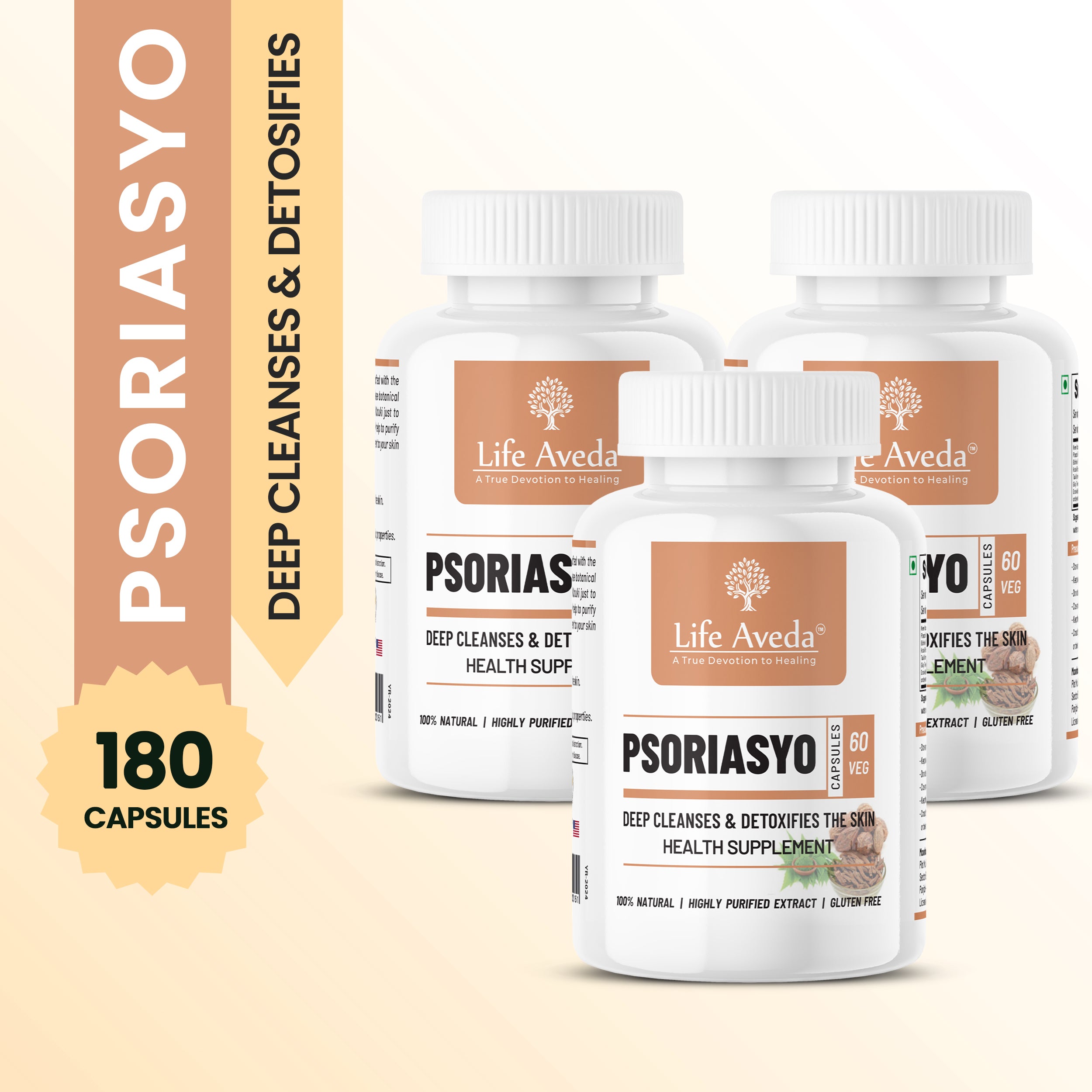 Psoriasyo Capsules – Ayurvedic Solution for Skin Balance