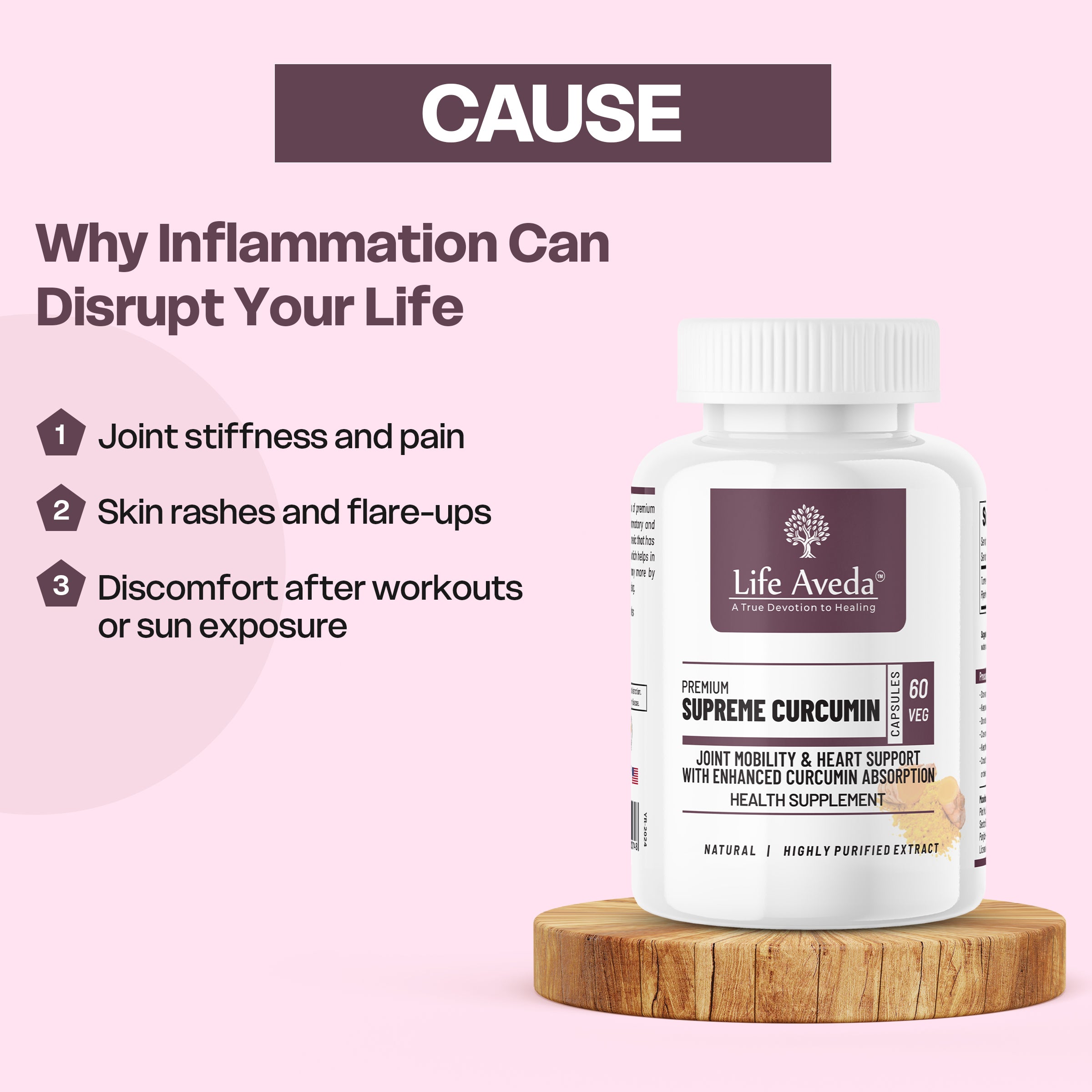 Premium Supreme Curcumin – Herbal Support for Inflammation and Healing