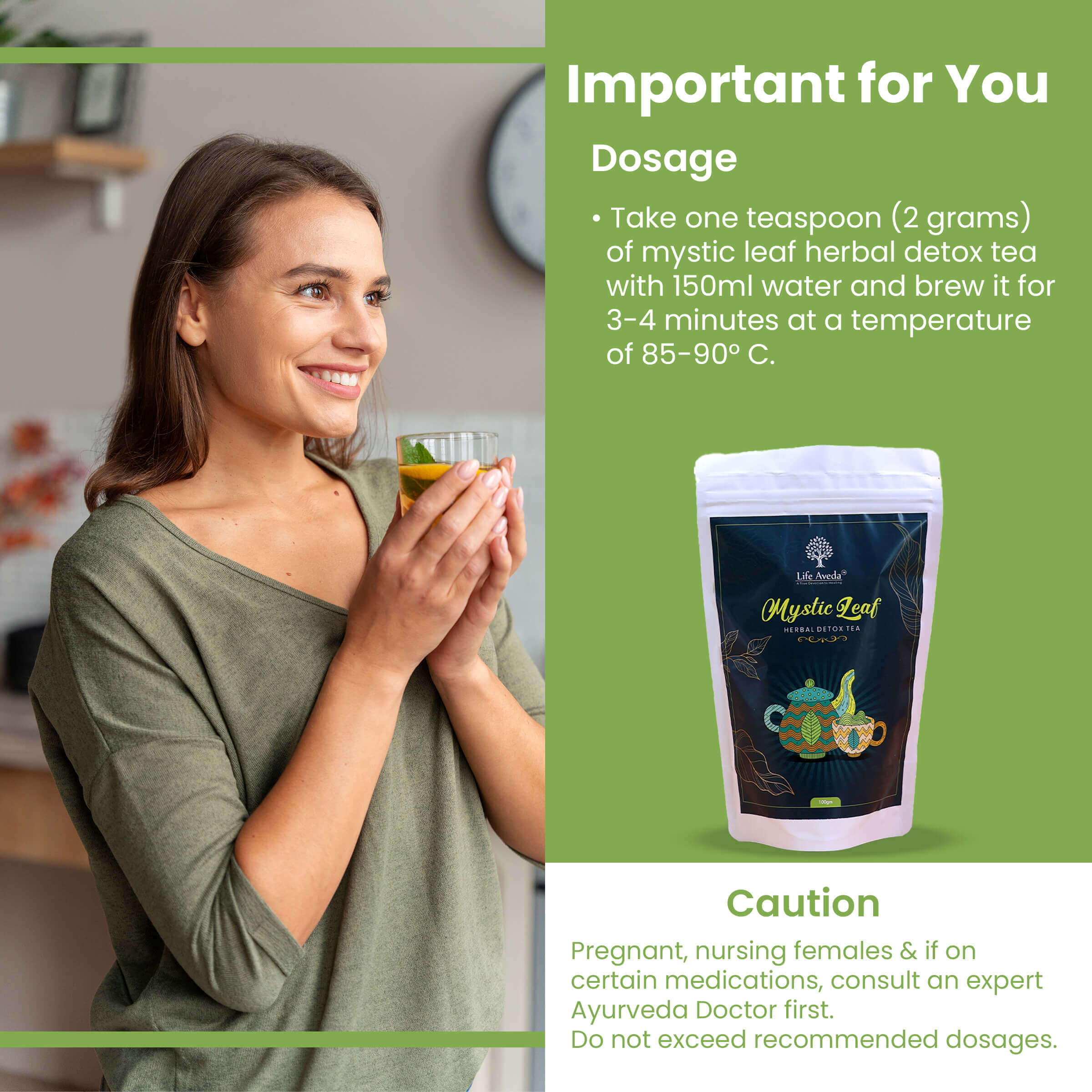 How to Use Mystic Leaf Herbal Detox Tea