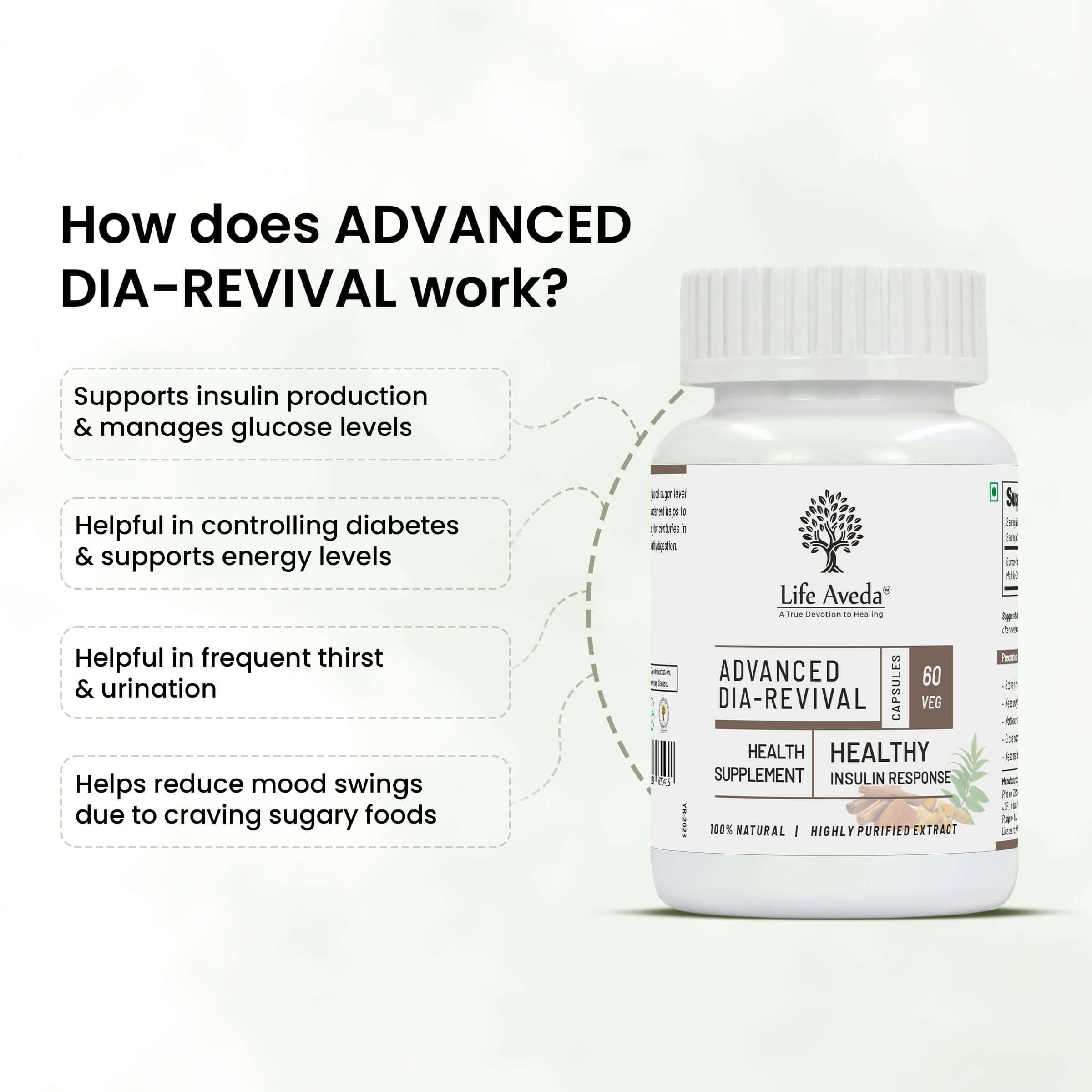 Life Aveda Advanced Dia-revival Benefits