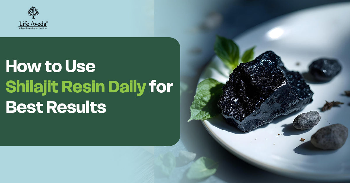how to use Shilajit resin