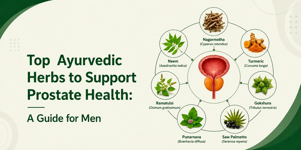 Top Ayurvedic Herbs to Support Prostate Health: A Guide for Men