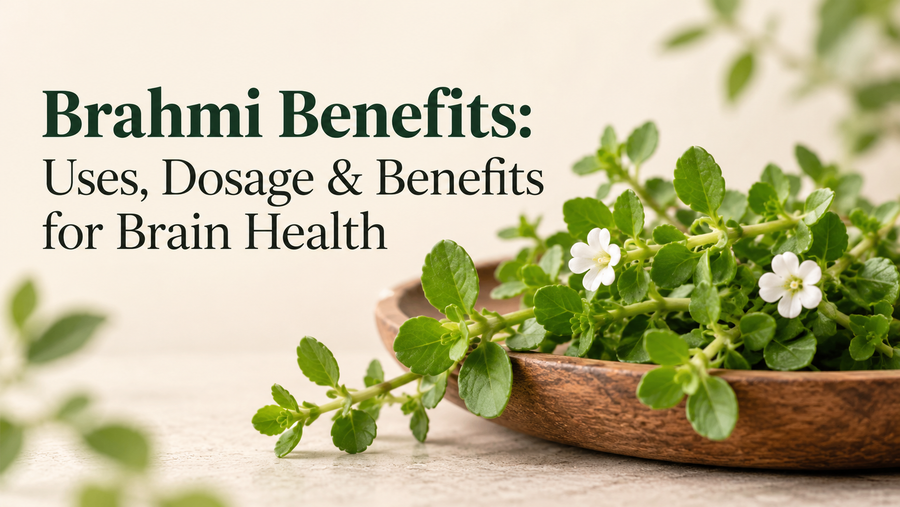 Brahmi Benefits: Uses, Dosage & Benefits for Brain Health