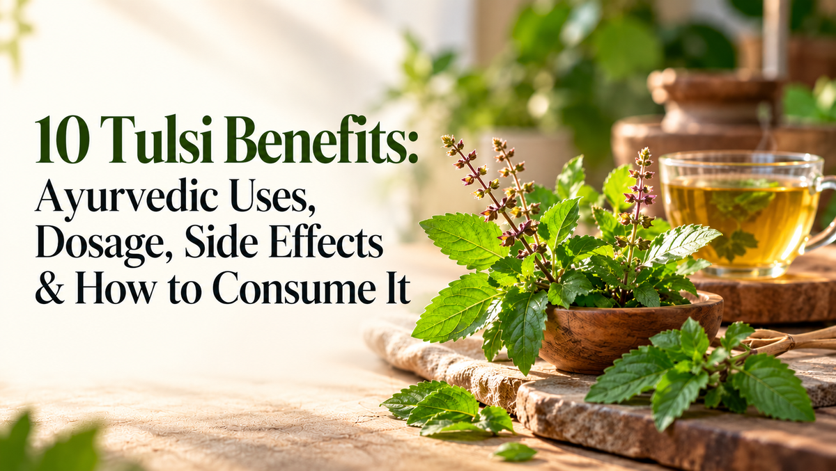 10 Tulsi Benefits: Ayurvedic Uses, Dosage, Side Effects & How to Consume It