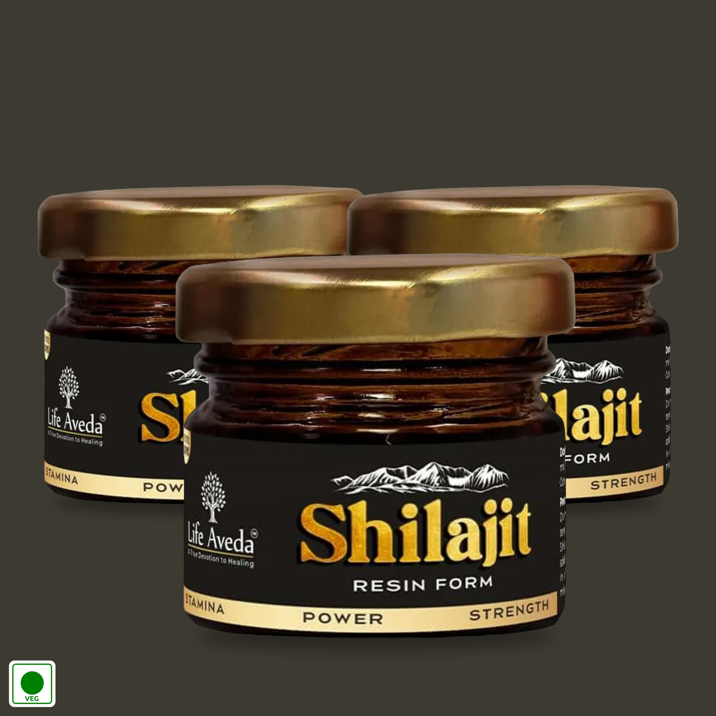 Pure Himalayan Shilajit : Shilajit Resin for Strength and Stamina