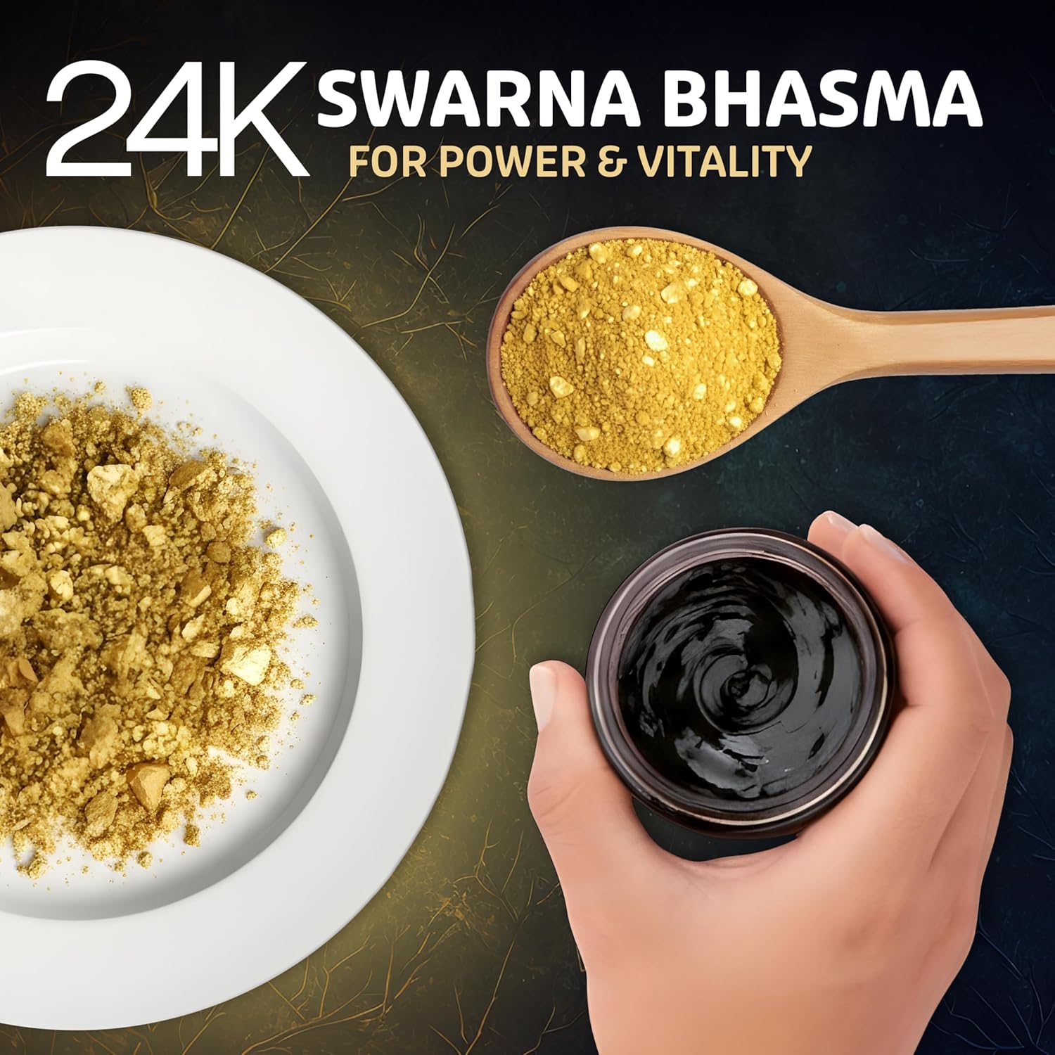 Shilajit Resin with Gold