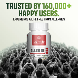 Clinically Proven Ayurvedic Capsules for Allergic Reactions - Seasonal Cough, Cold, Runny Nose, Watery Eyes and Sneezing