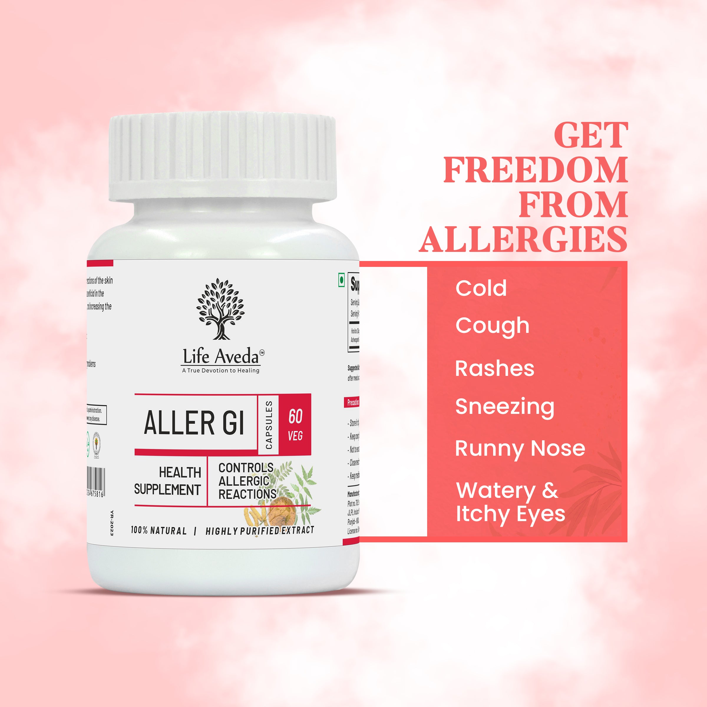 Life Aveda Aller GI - Allergy Capsules