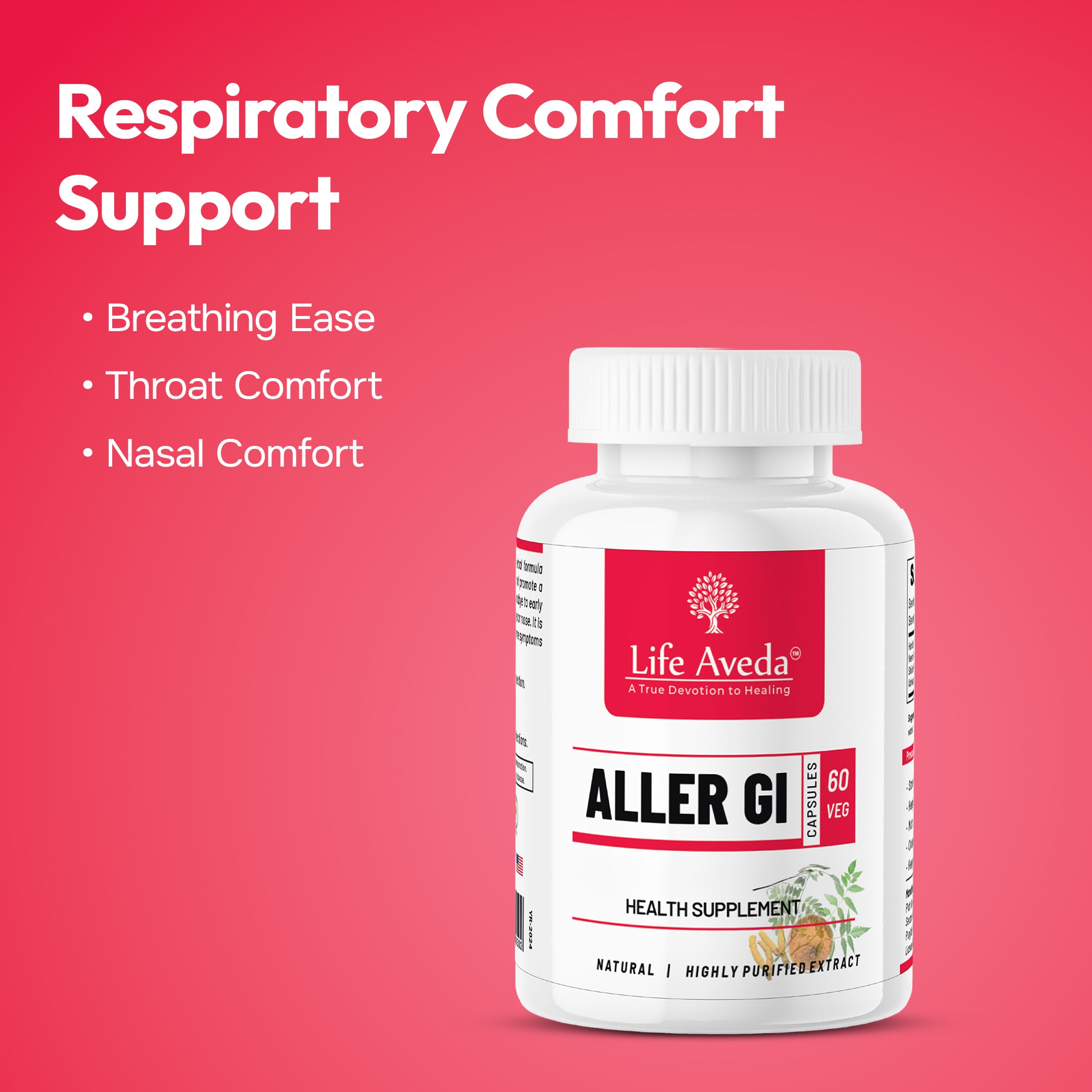 Aller GI: Clinically Tested Ayurvedic Support for Seasonal Comfort, Respiratory Wellness and Immune Balance