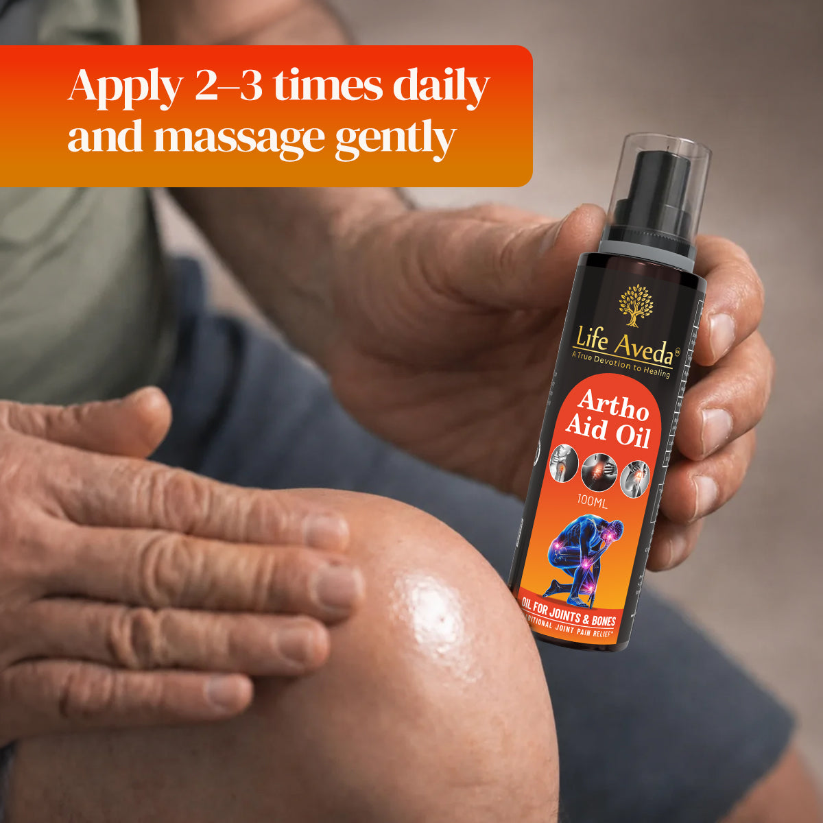 Applying Artho Aid Oil