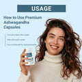 Premium Ashwagandha Capsules – Ayurvedic Support for S t r e s s Relief, Strength & Restful Sleep