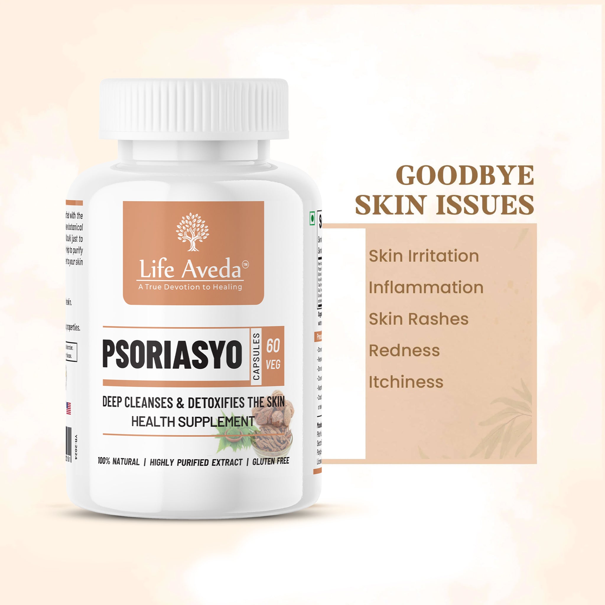 Psoriasyo Capsules – Ayurvedic Solution for Skin Balance