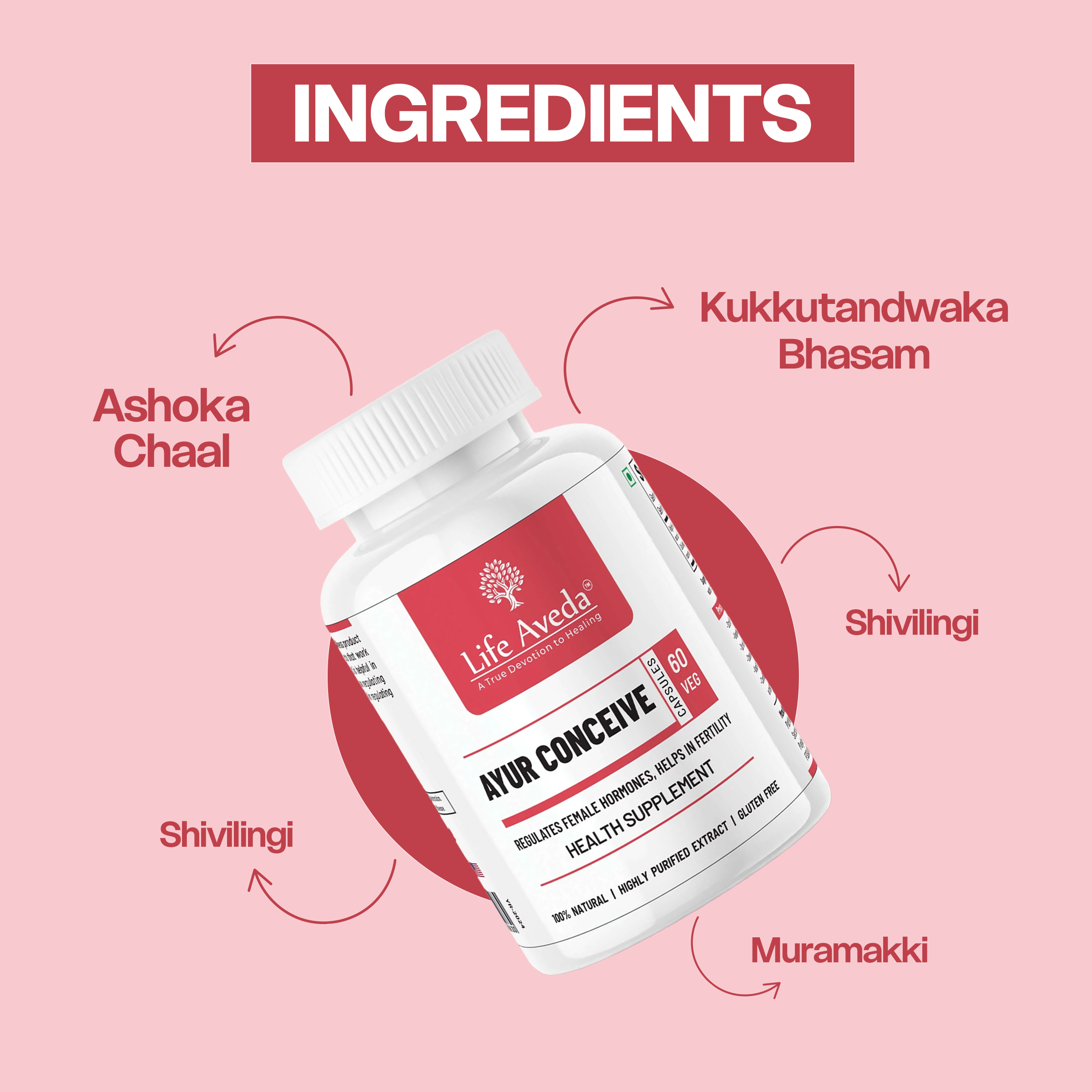 Ayur Conceive- Natural Support for Female Hormonal Balance & Fertility Wellness