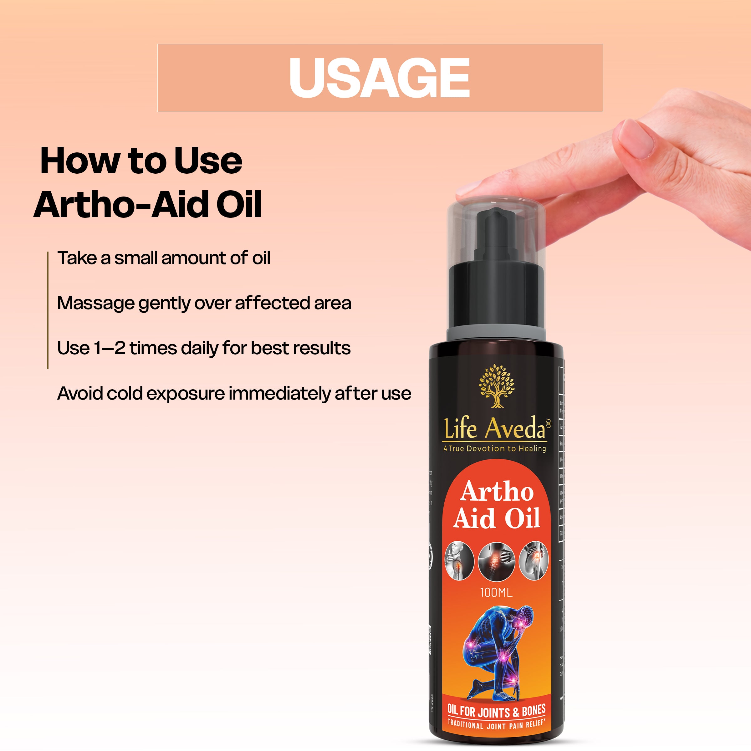 Artho-Aid Oil | Ayurvedic Oil for Joint Pain Relief