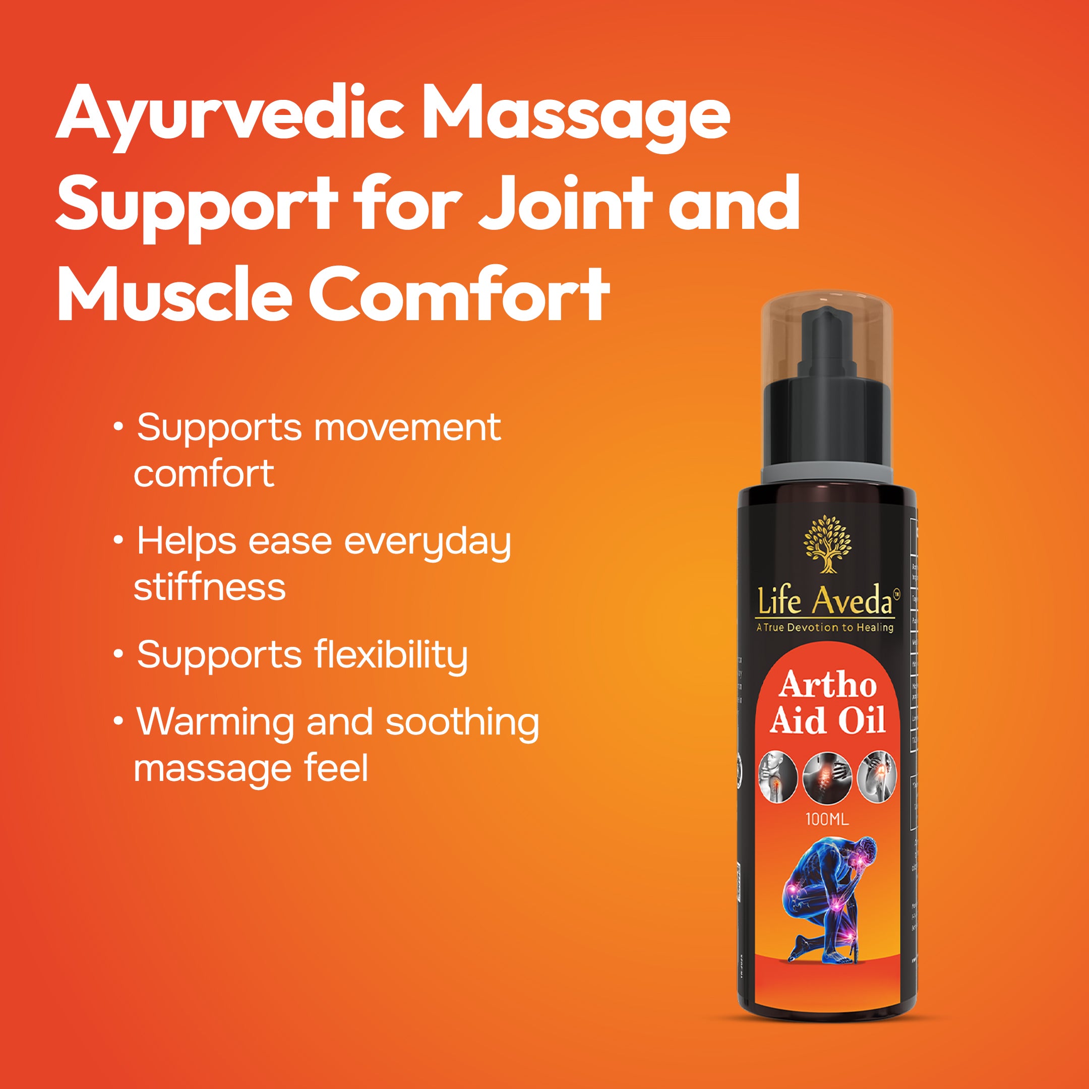 Artho Aid Oil - Ayurvedic Massage Oil for Joint and Muscle Comfort