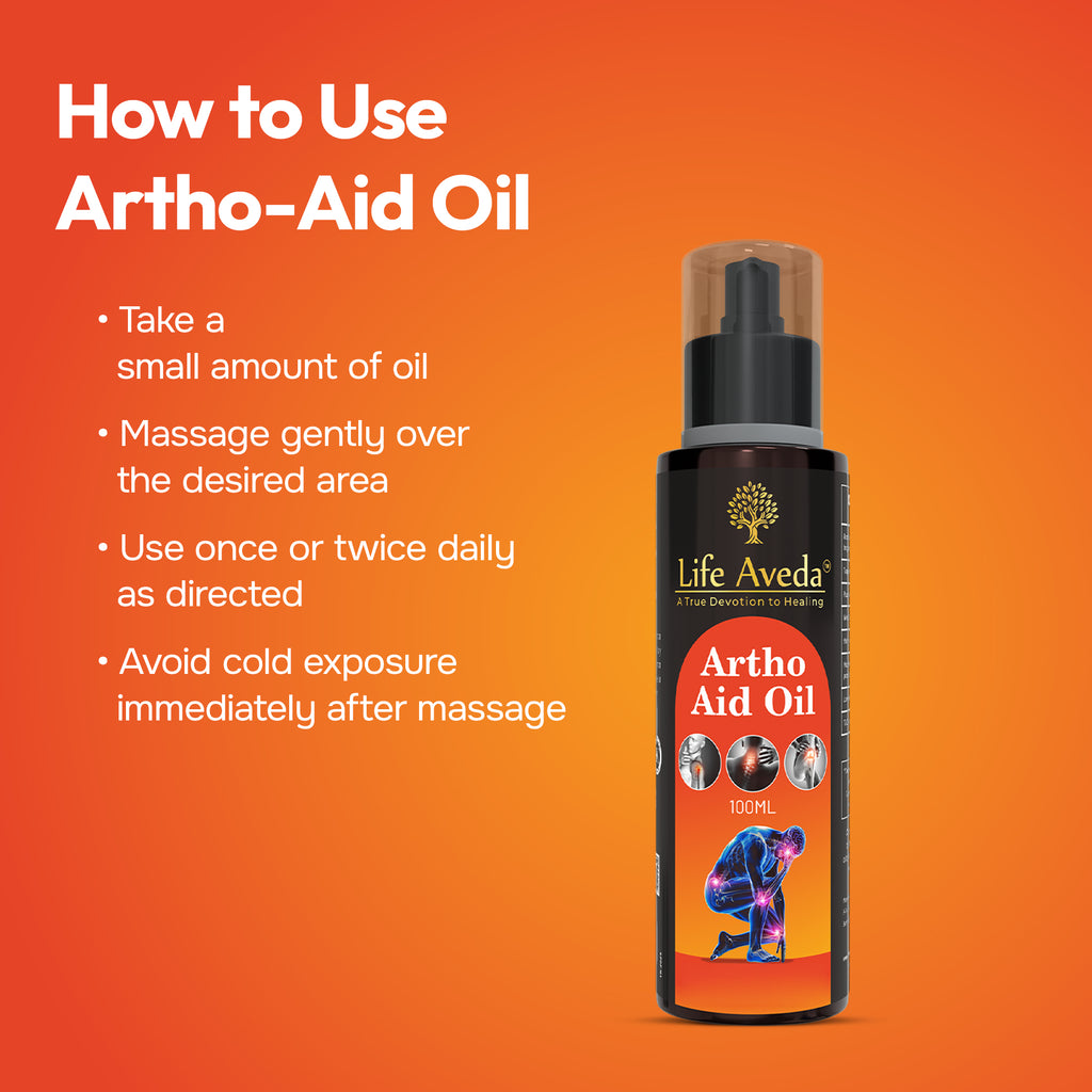 Artho Aid Oil - Ayurvedic Massage Oil for Joint and Muscle Comfort