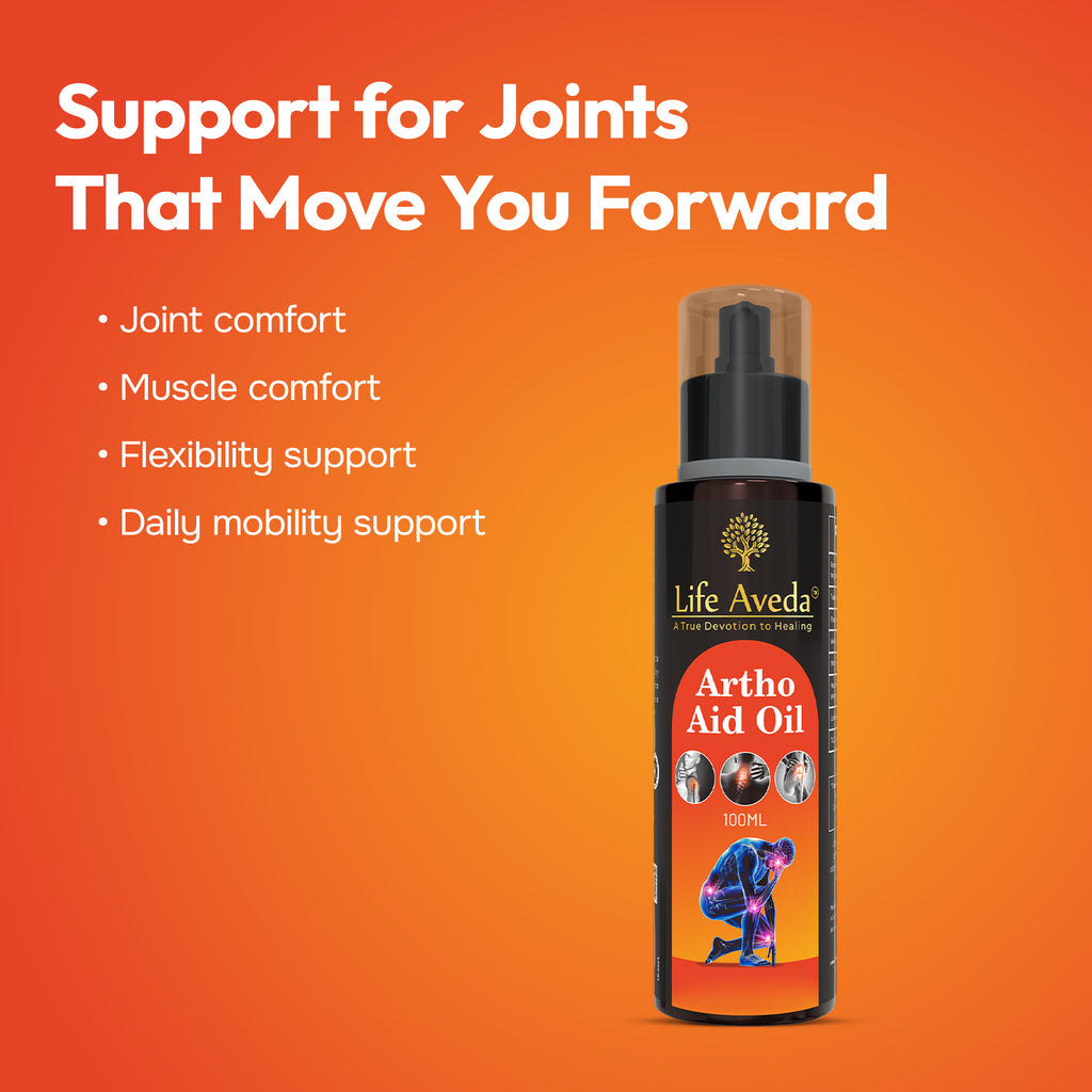 Artho Aid Oil - Ayurvedic Massage Oil for Joint and Muscle Comfort