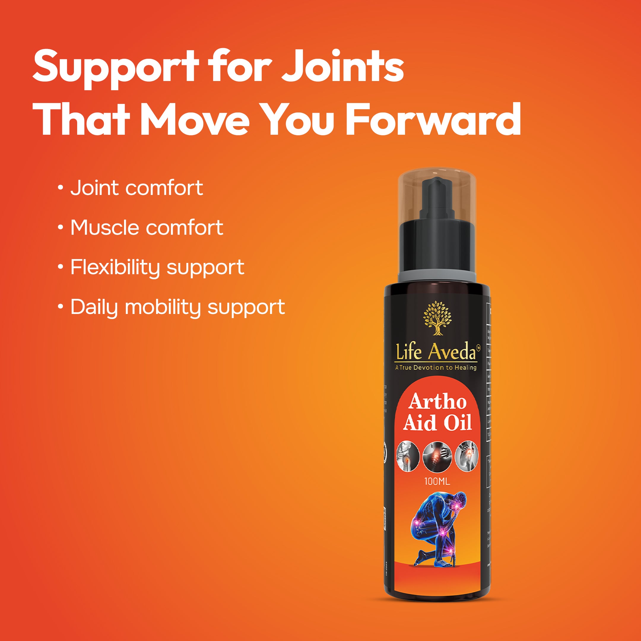 Artho Aid Oil - Ayurvedic Massage Oil for Joint and Muscle Comfort