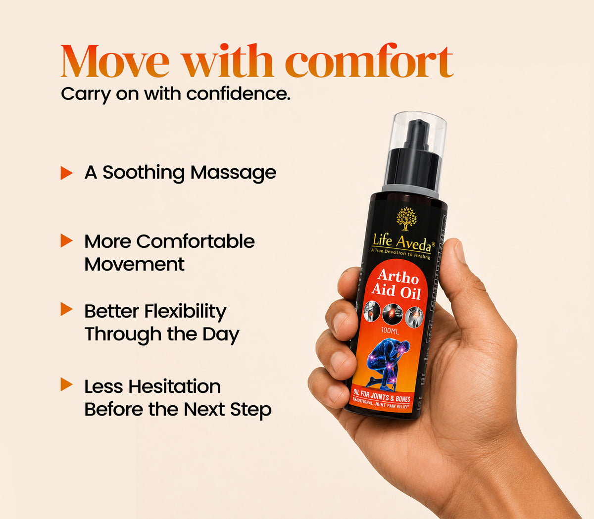 Freedom From Everyday Joint Discomfort.