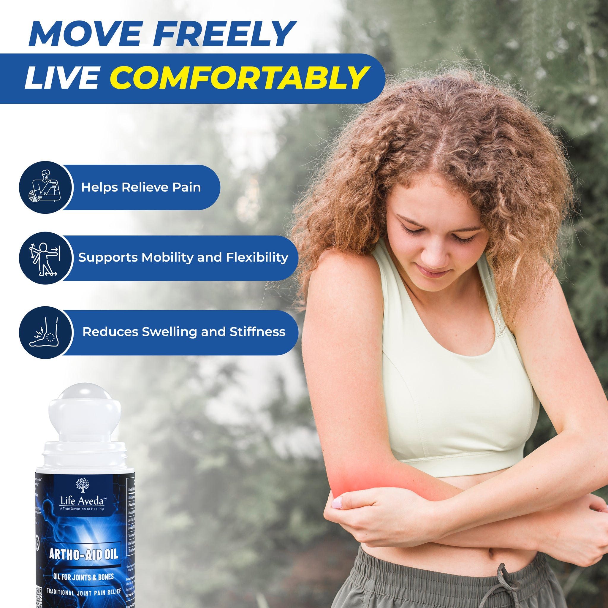 Artho-Aid Oil | Ayurvedic Oil for Joint Pain Relief