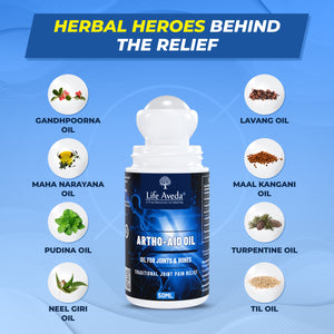 Artho-Aid Oil | Ayurvedic Oil for Joint Pain Relief