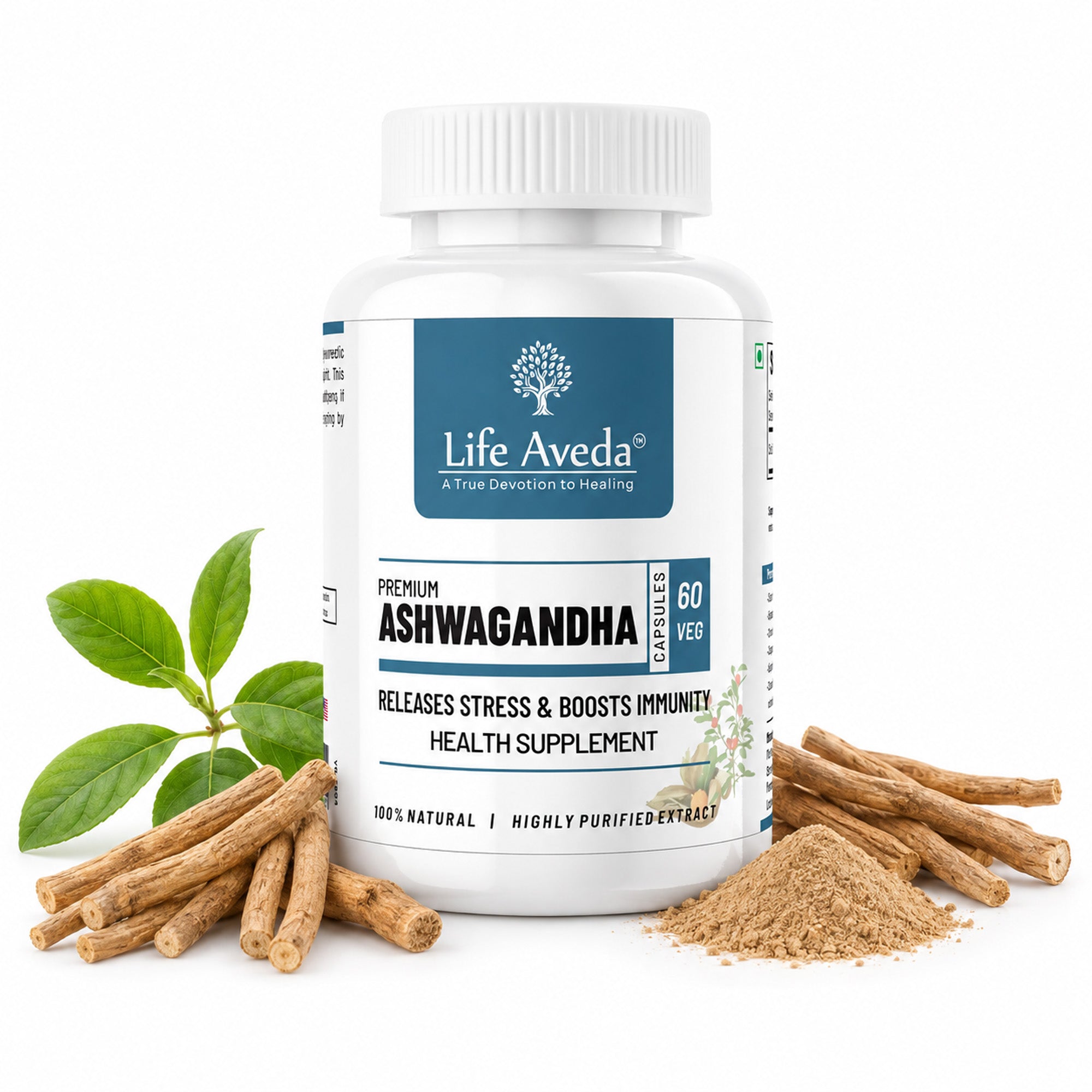 Ashwagandha Capsules – Strength, Stamina & Stress Support
