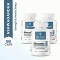 Premium Ashwagandha Capsules – Ayurvedic Support for S t r e s s Relief, Strength & Restful Sleep