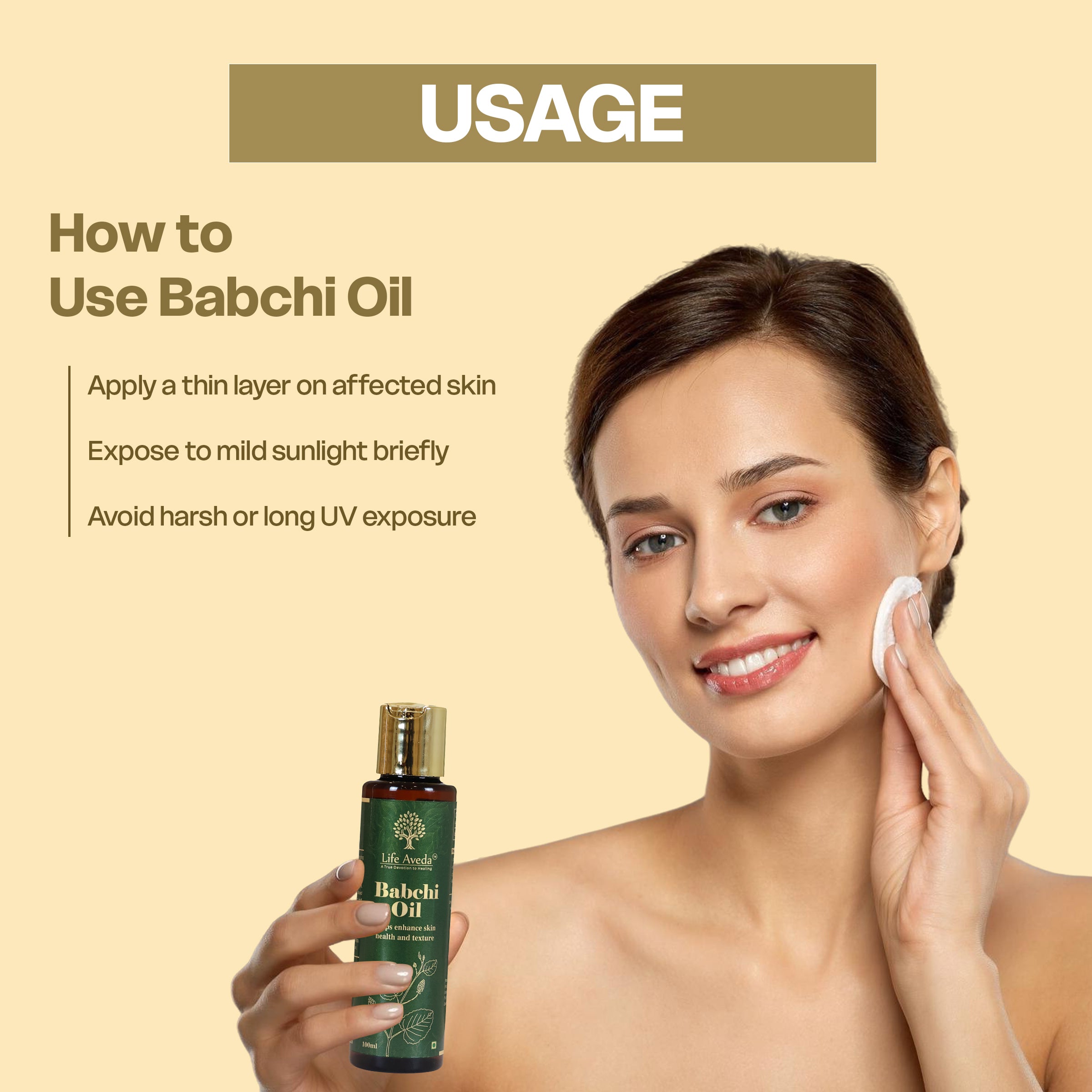 Life Aveda Babchi Oil – Ayurvedic Support for Pigmentation & Skin Renewal