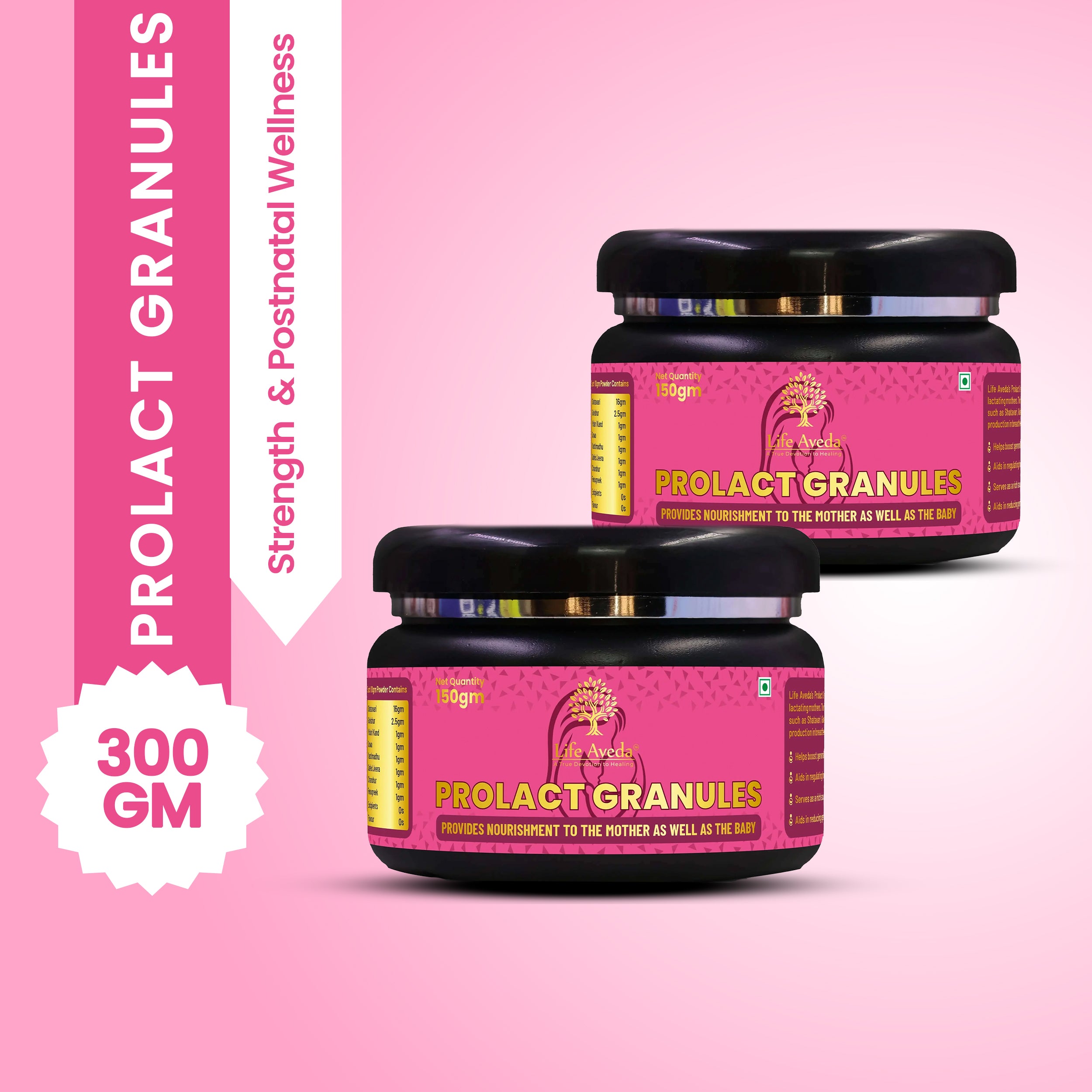 Prolact Granules- Natural Support for Lactation, Strength & Postnatal Wellness