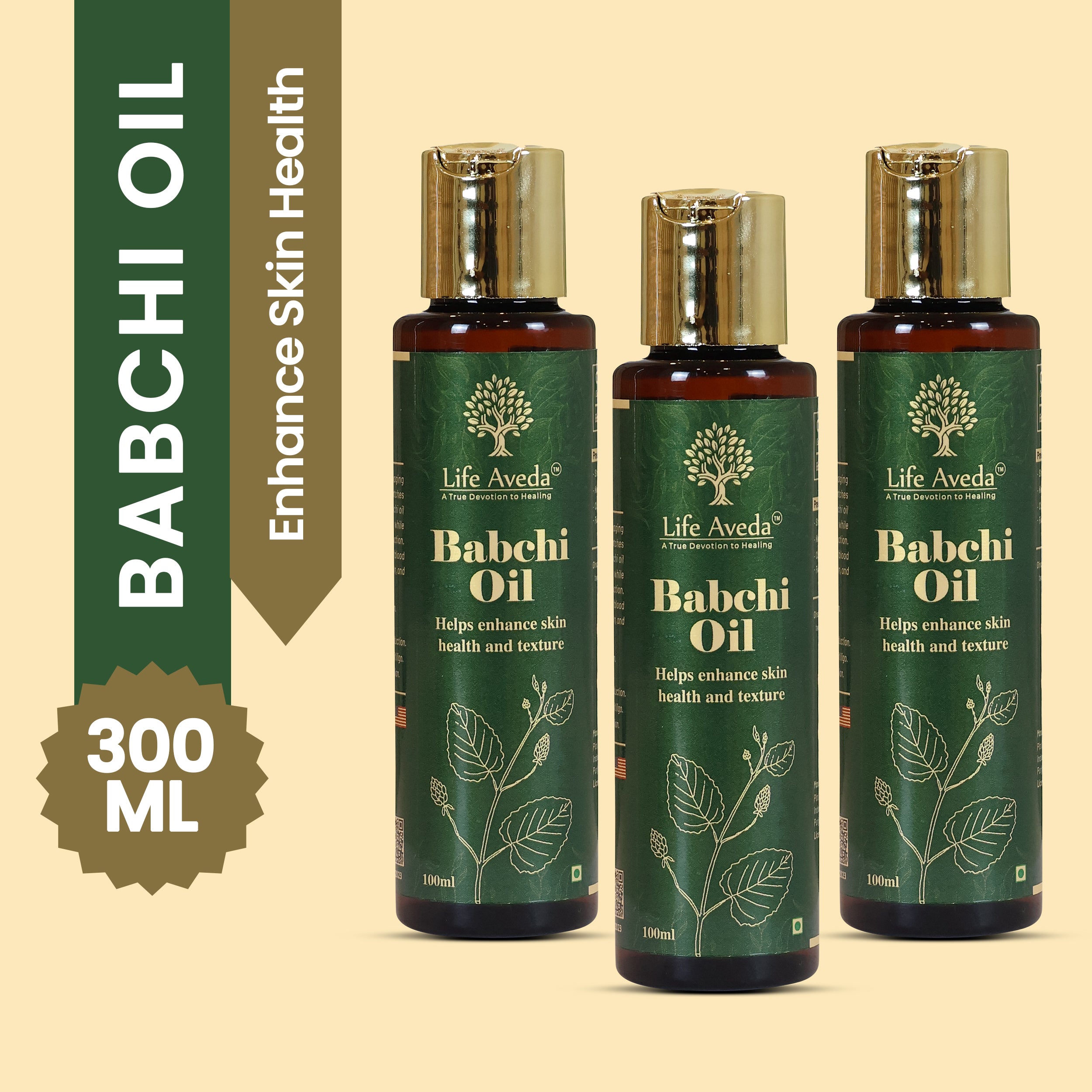 Life Aveda Babchi Oil – Ayurvedic Support for Pigmentation & Skin Renewal