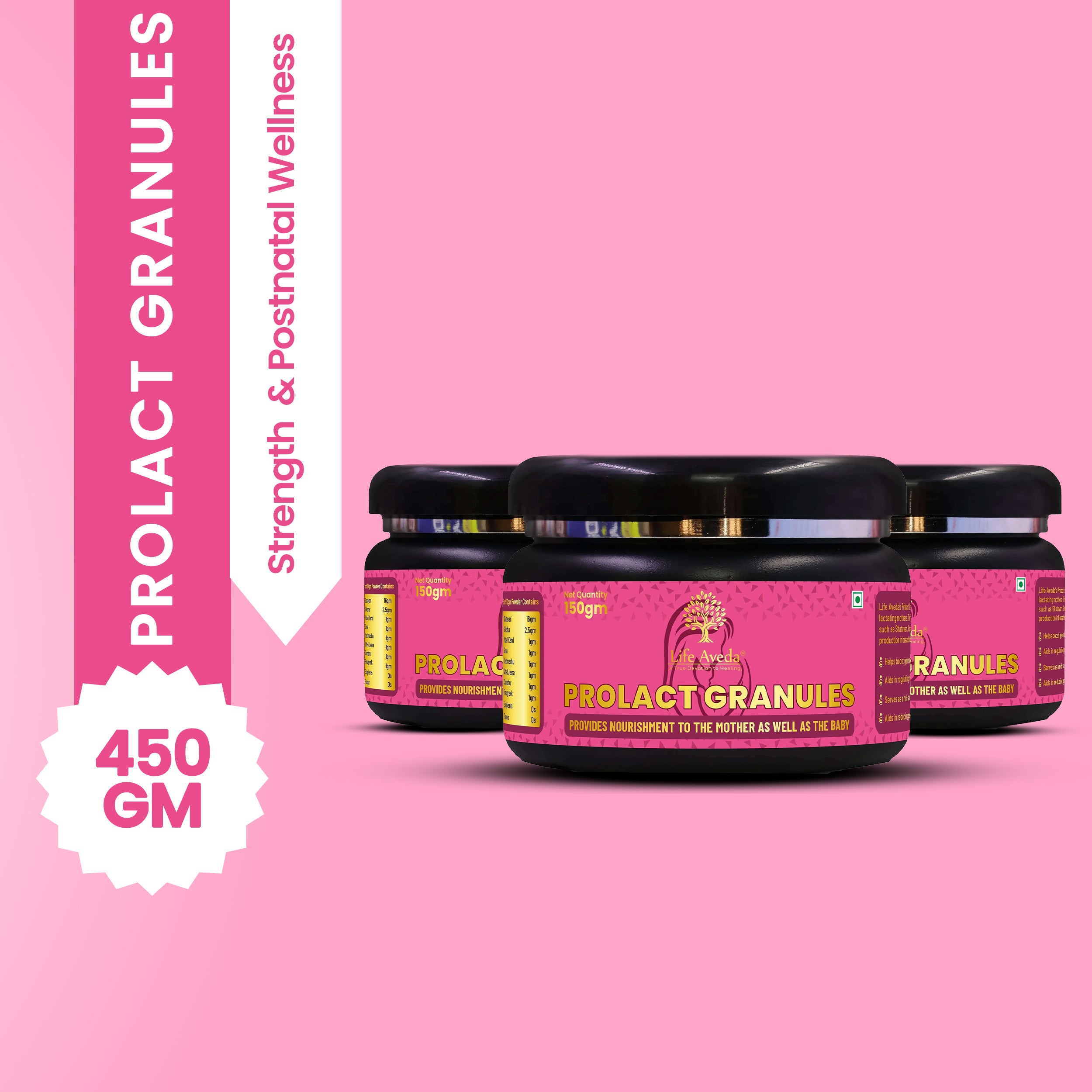 Prolact Granules- Natural Support for Lactation, Strength & Postnatal Wellness