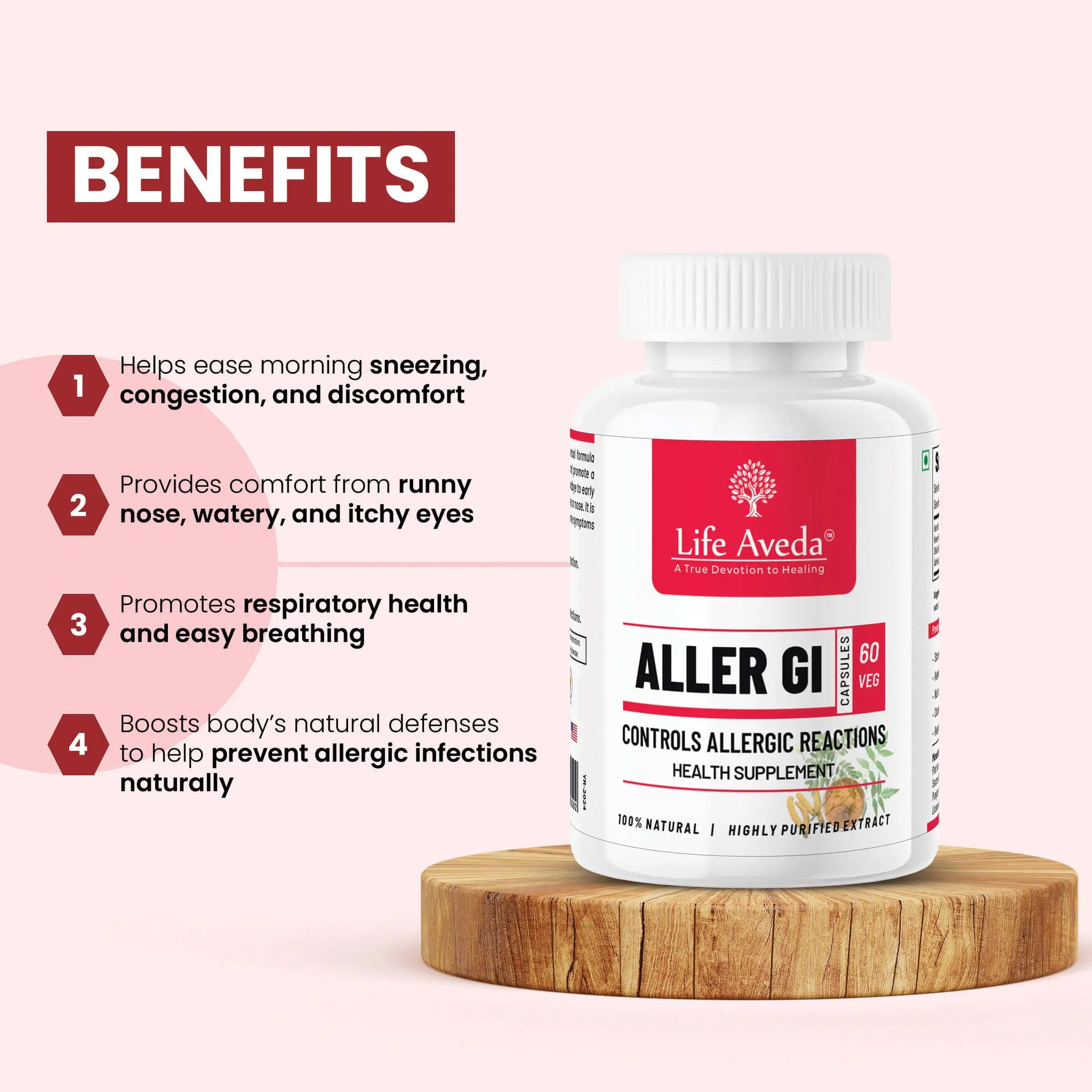 Benefits Of Aller GI Capsules for allergic reactions