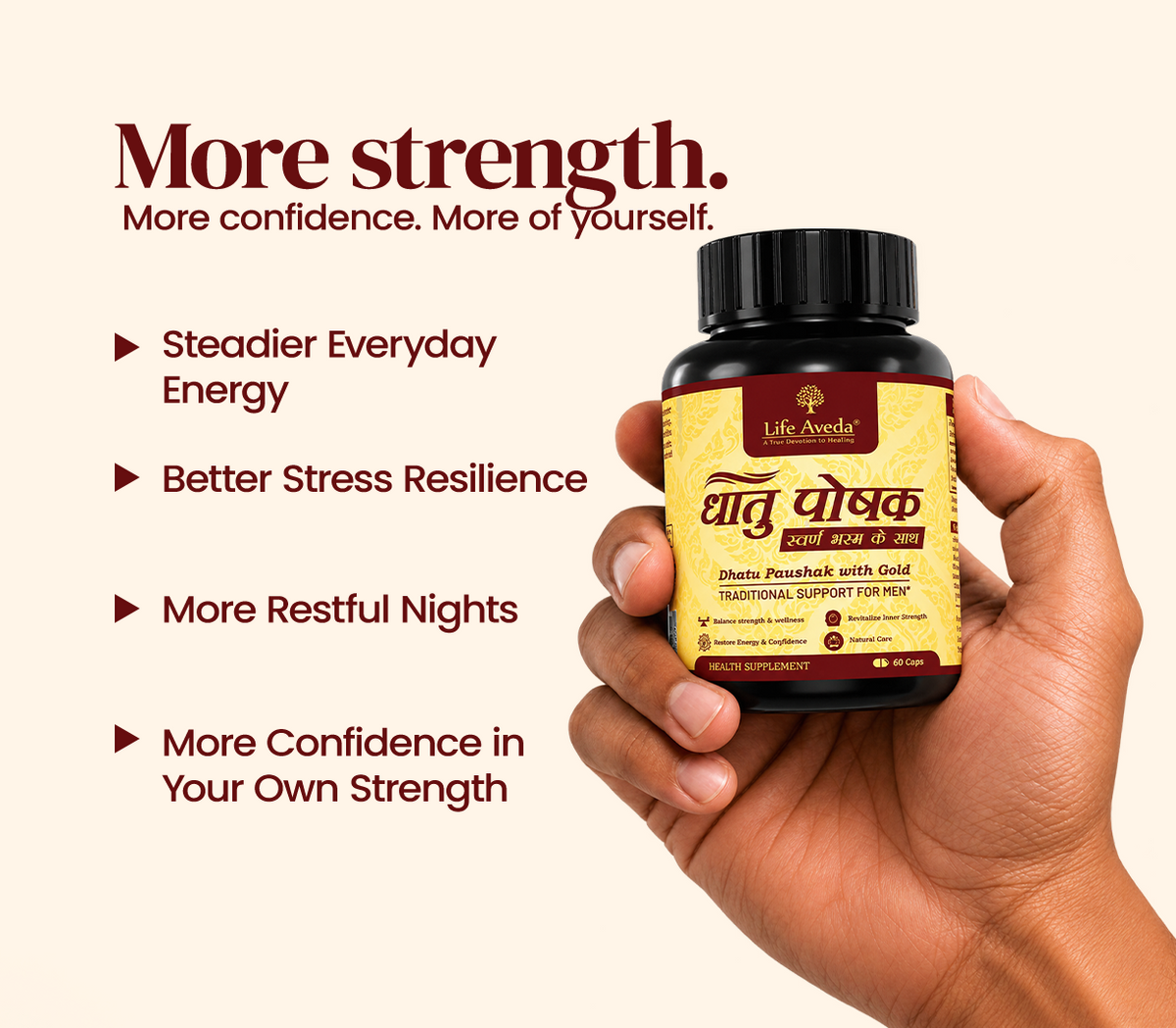 More strength. More confidence. More of yourself.