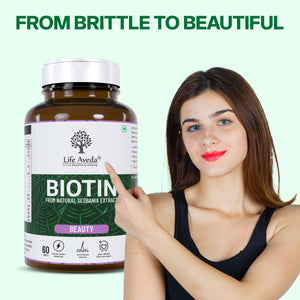 Biotin – Advanced Hair, Skin and Nail Support