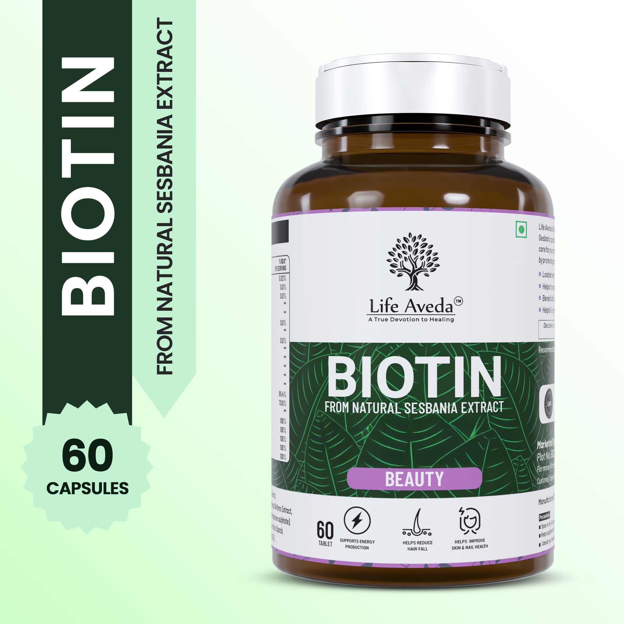 Biotin – Advanced Hair, Skin and Nail Support
