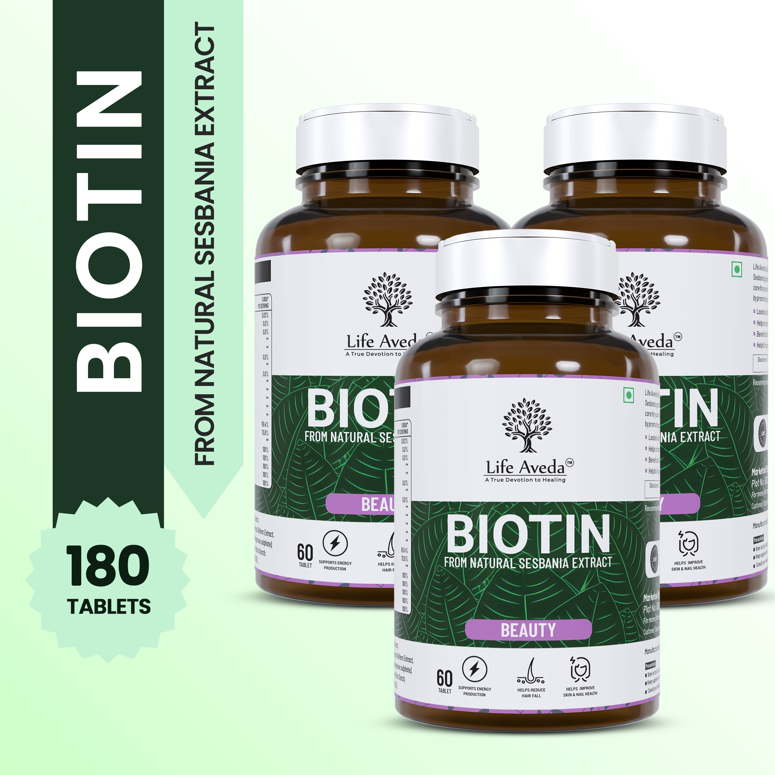 Biotin – Advanced Hair, Skin and Nail Support
