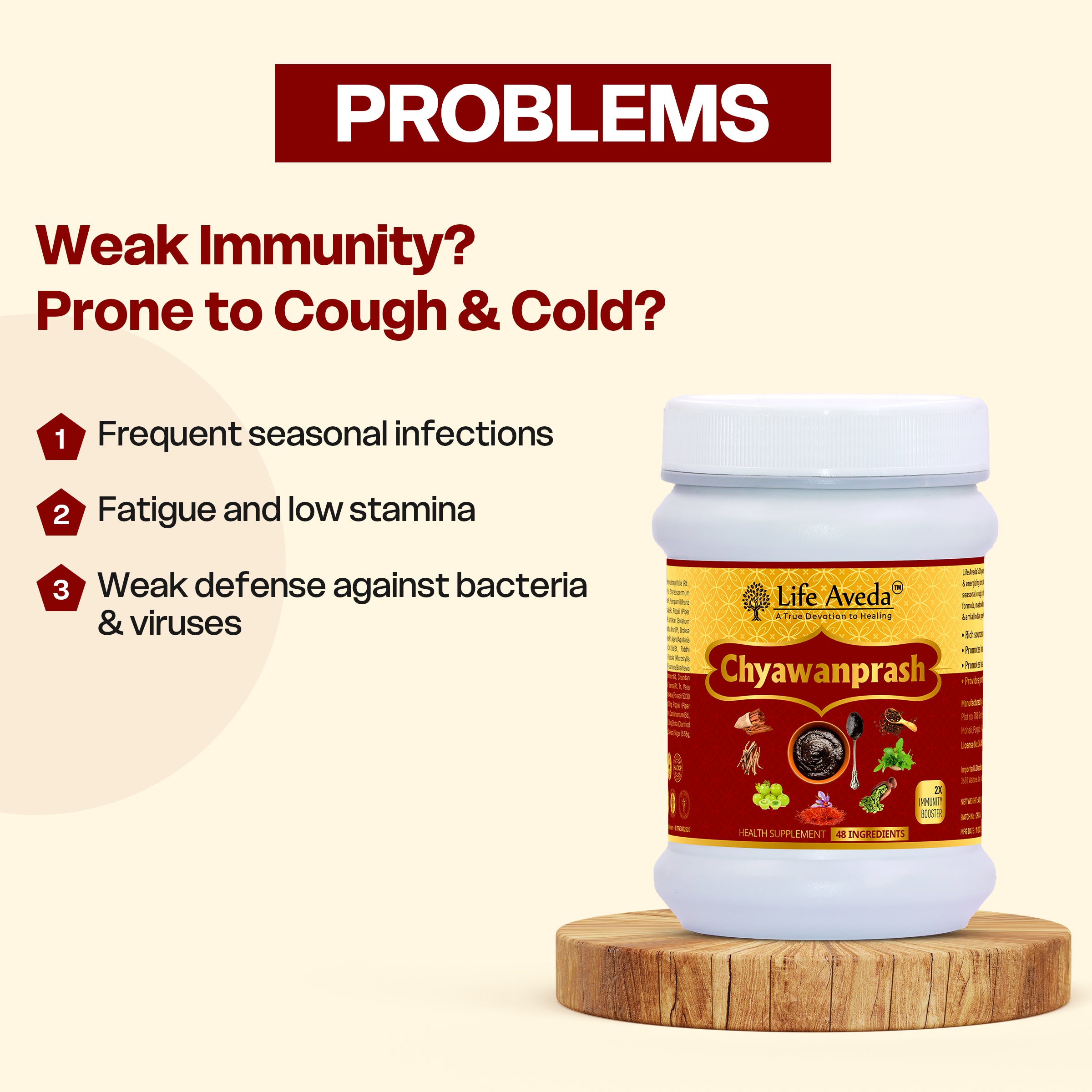 Life Aveda Chyawanprash – Ayurvedic Rejuvenator for Immunity & Longevity