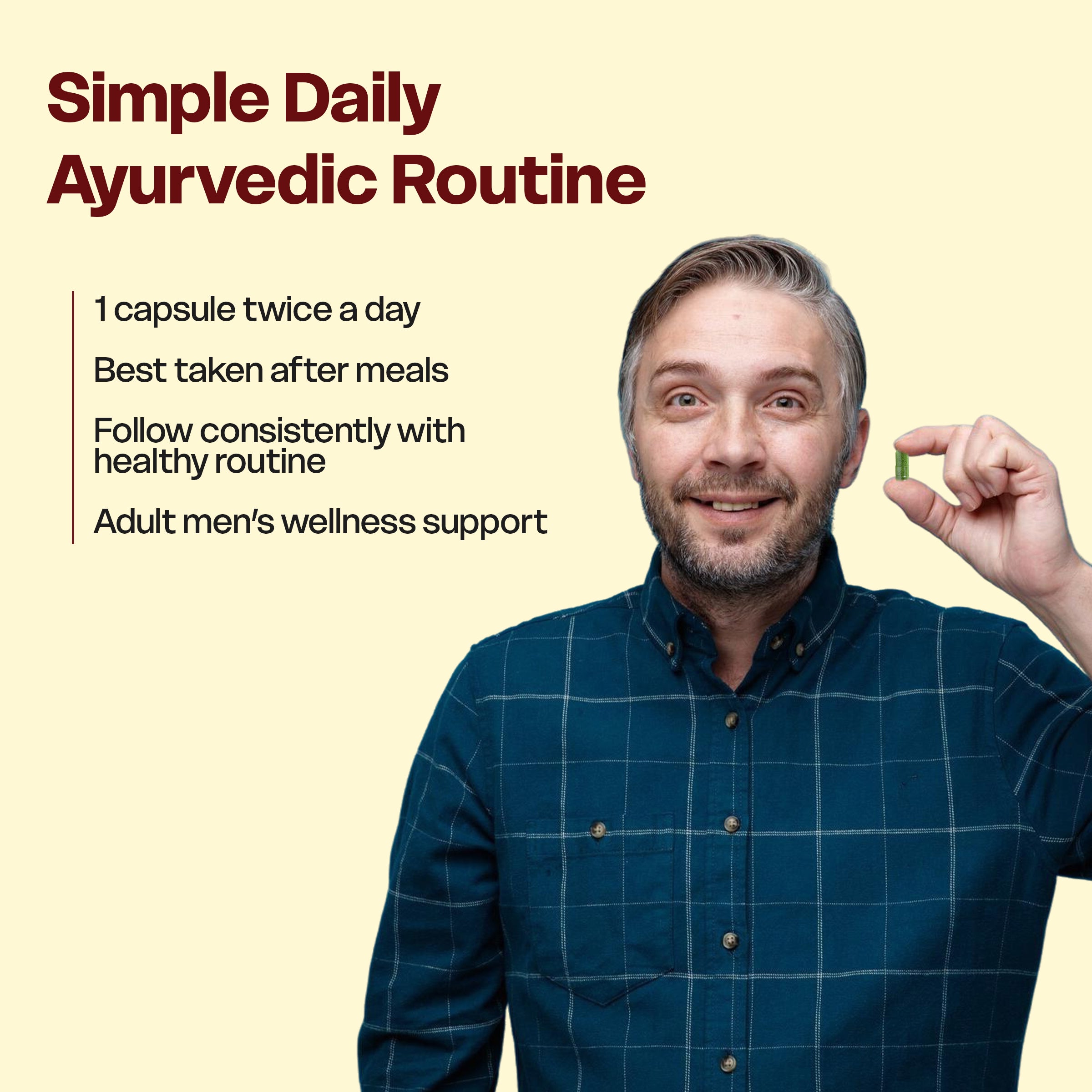 Dhatu Paushak with Gold – Ayurvedic Support for Men’s Vitality & Wellness