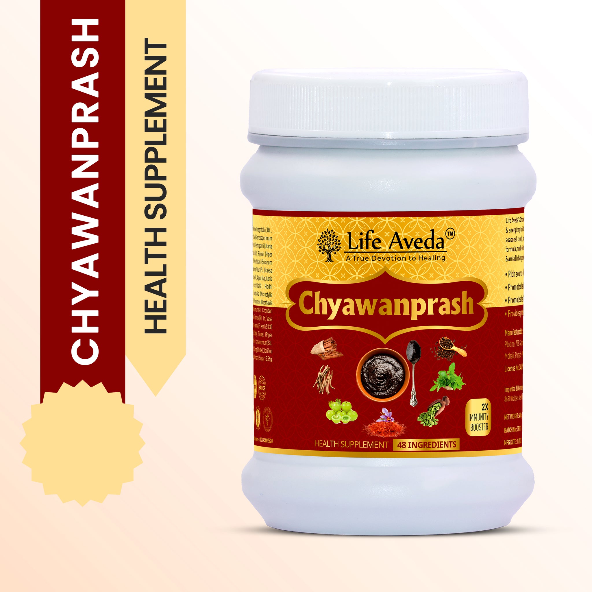 Life Aveda Chyawanprash – Ayurvedic Rejuvenator for Immunity & Longevity