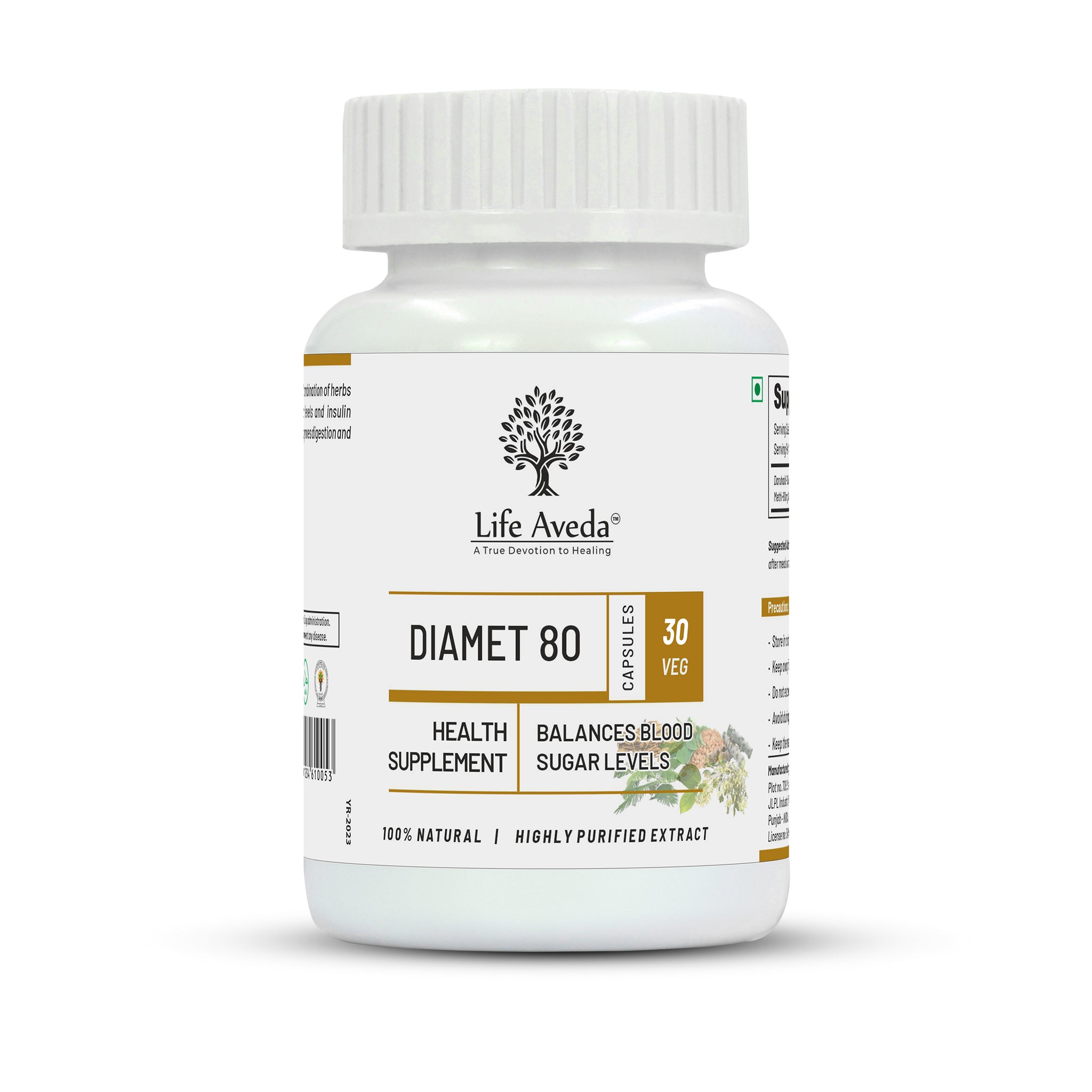 Diamet 80 Capsules: Helps Manage Sugar Levels