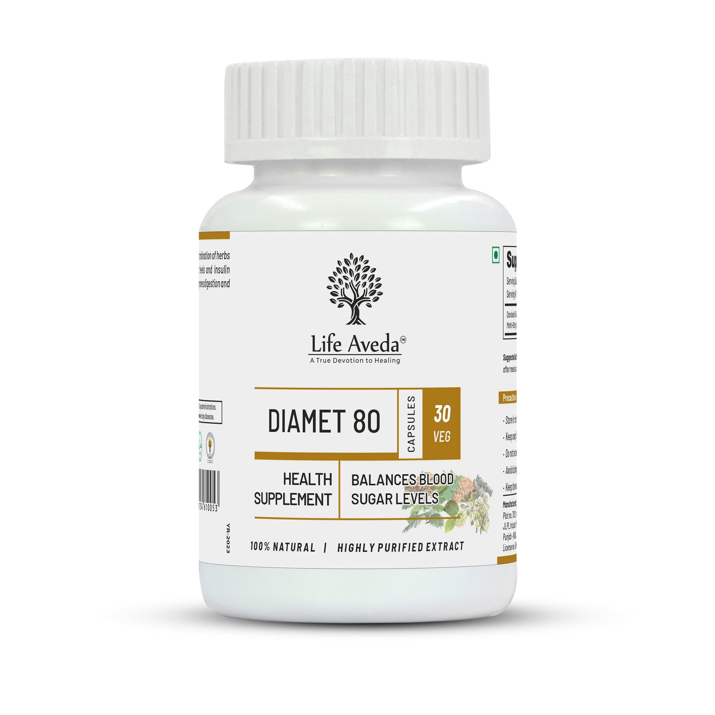 Diamet 80 Capsules: Helps Manage Sugar Levels
