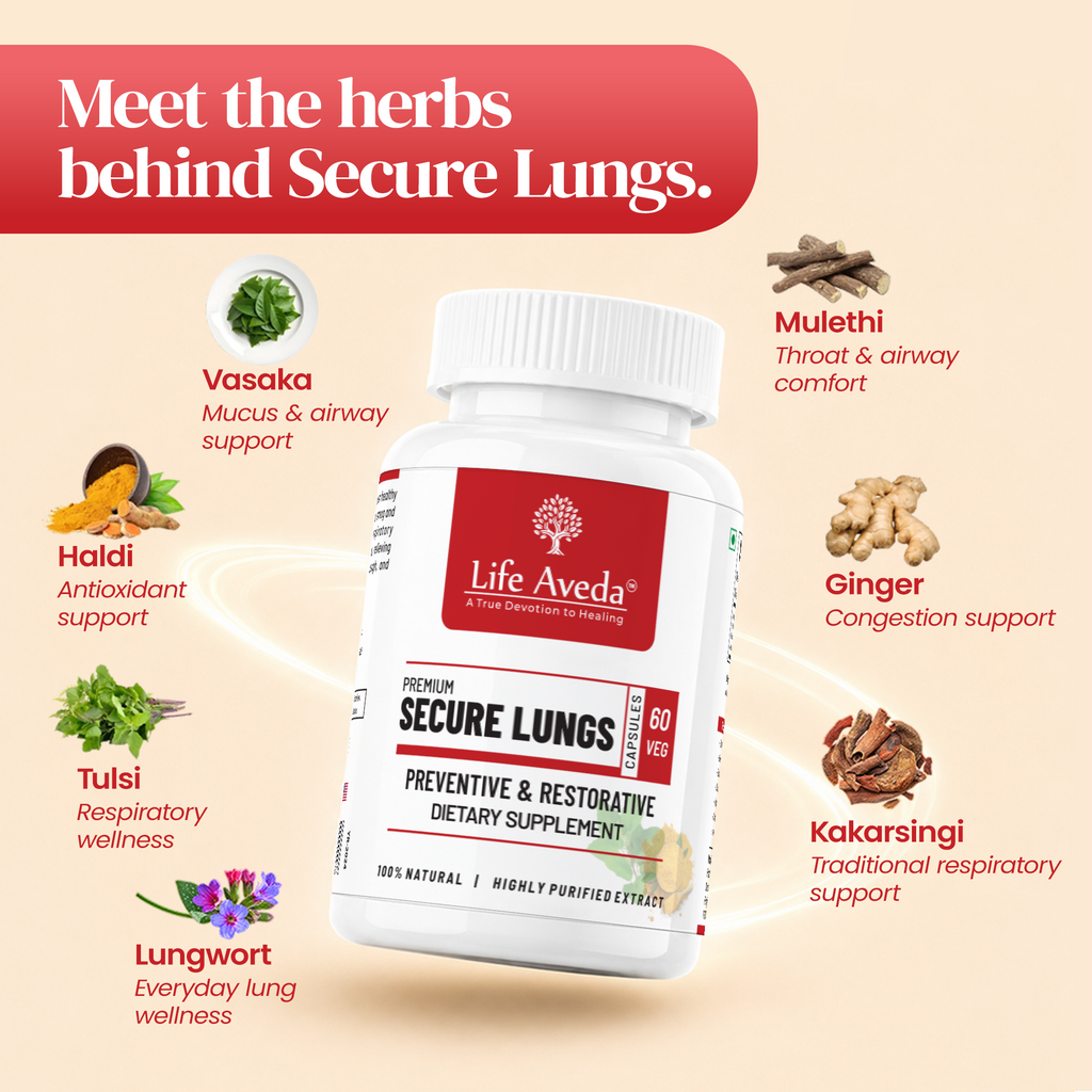 Herbs behind secure lungs 