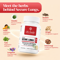 Herbs behind secure lungs 
