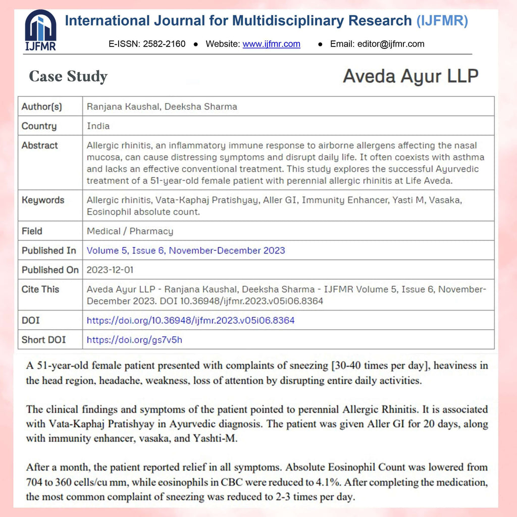 Life Aveda Aller GI  Case Study