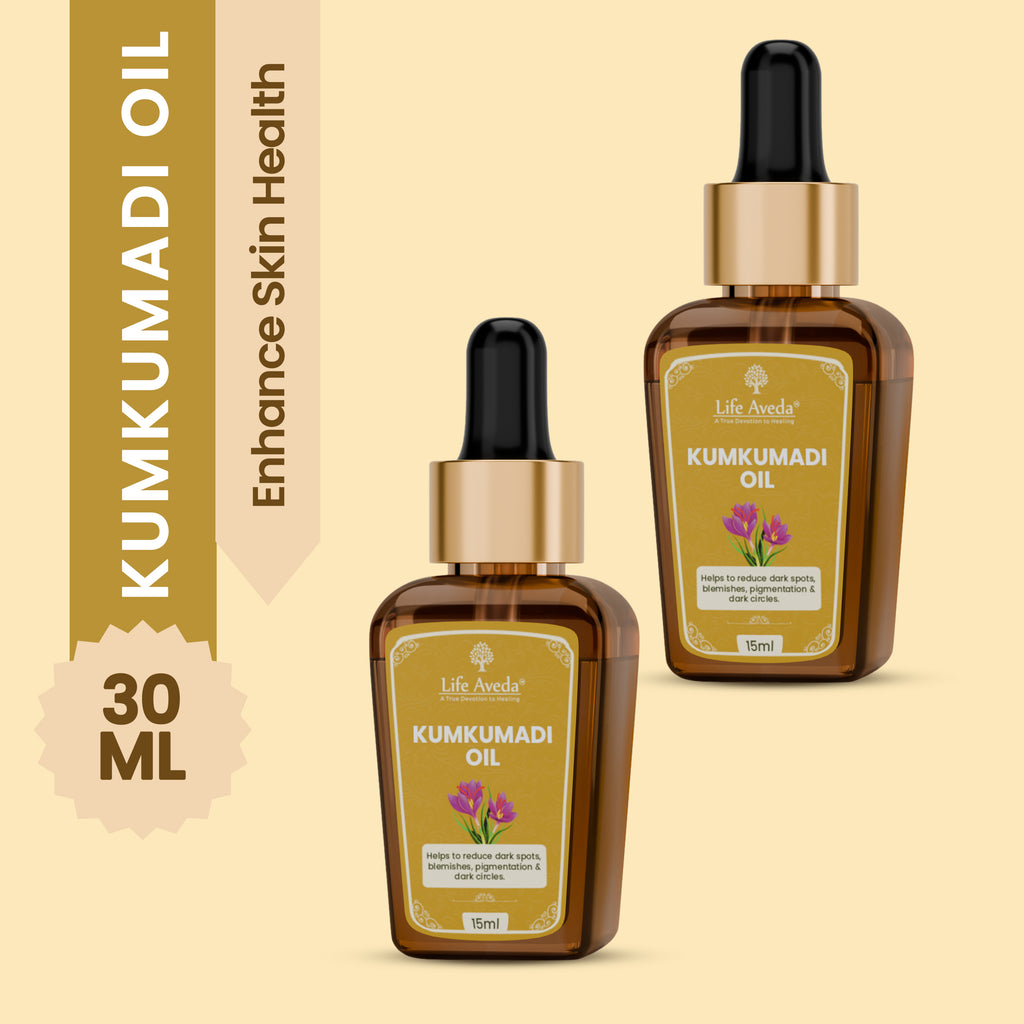 Life Aveda Kumkumadi Oil – Ayurvedic Elixir for Radiant, Even-Toned Skin