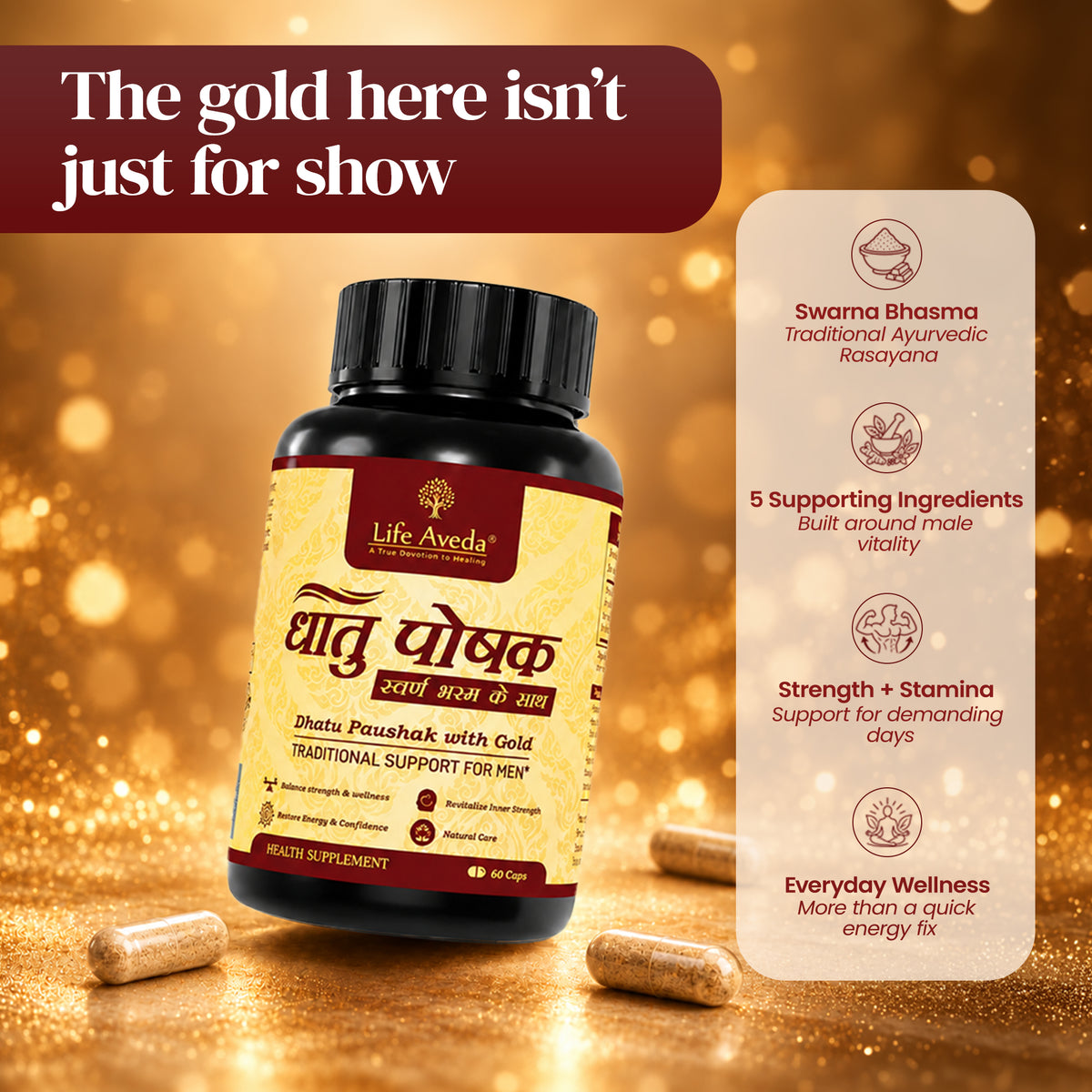 Dhatu Paushak with Gold