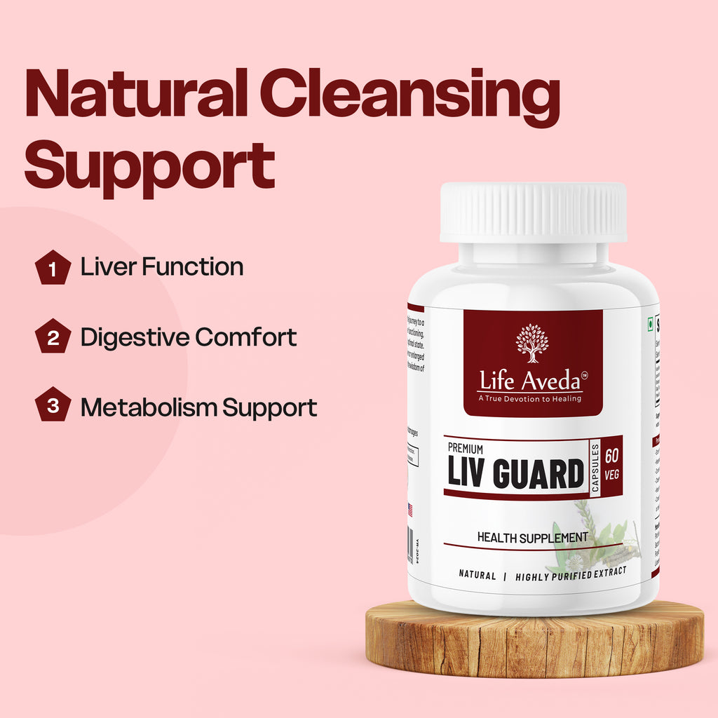 Liv Guard Capsules – Ayurvedic Support for Liver Wellness & Digestive Health