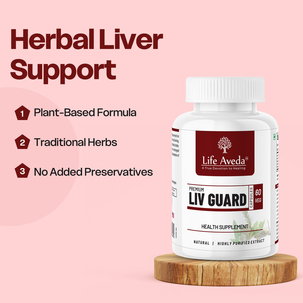 Liv Guard Capsules – Ayurvedic Support for Liver Wellness & Digestive Health